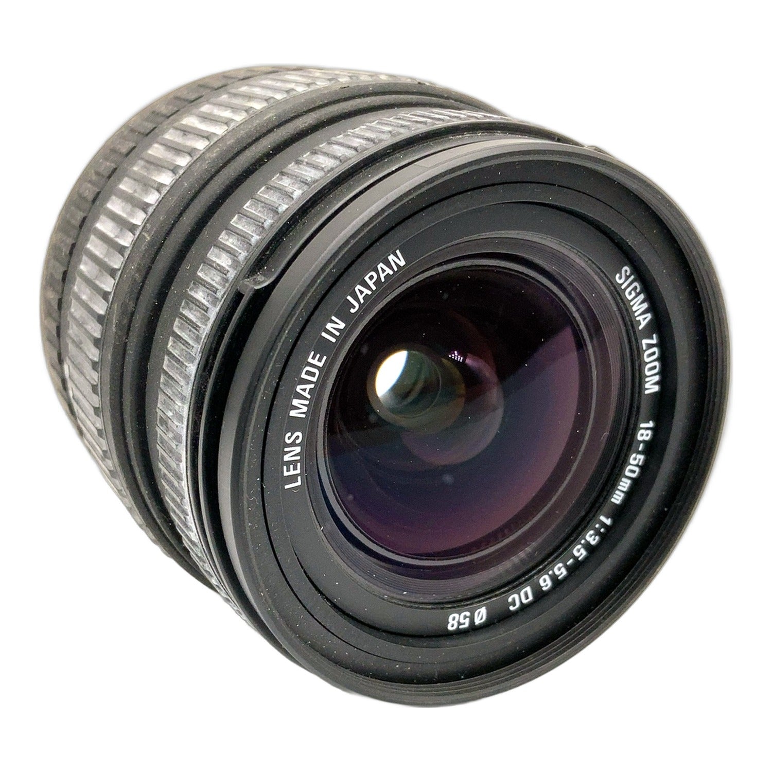 Sigma Zoom DC 18-50mm 1:3.5-5.6 AF Autofokus Zoomobjektiv (Canon EF) Nebel!