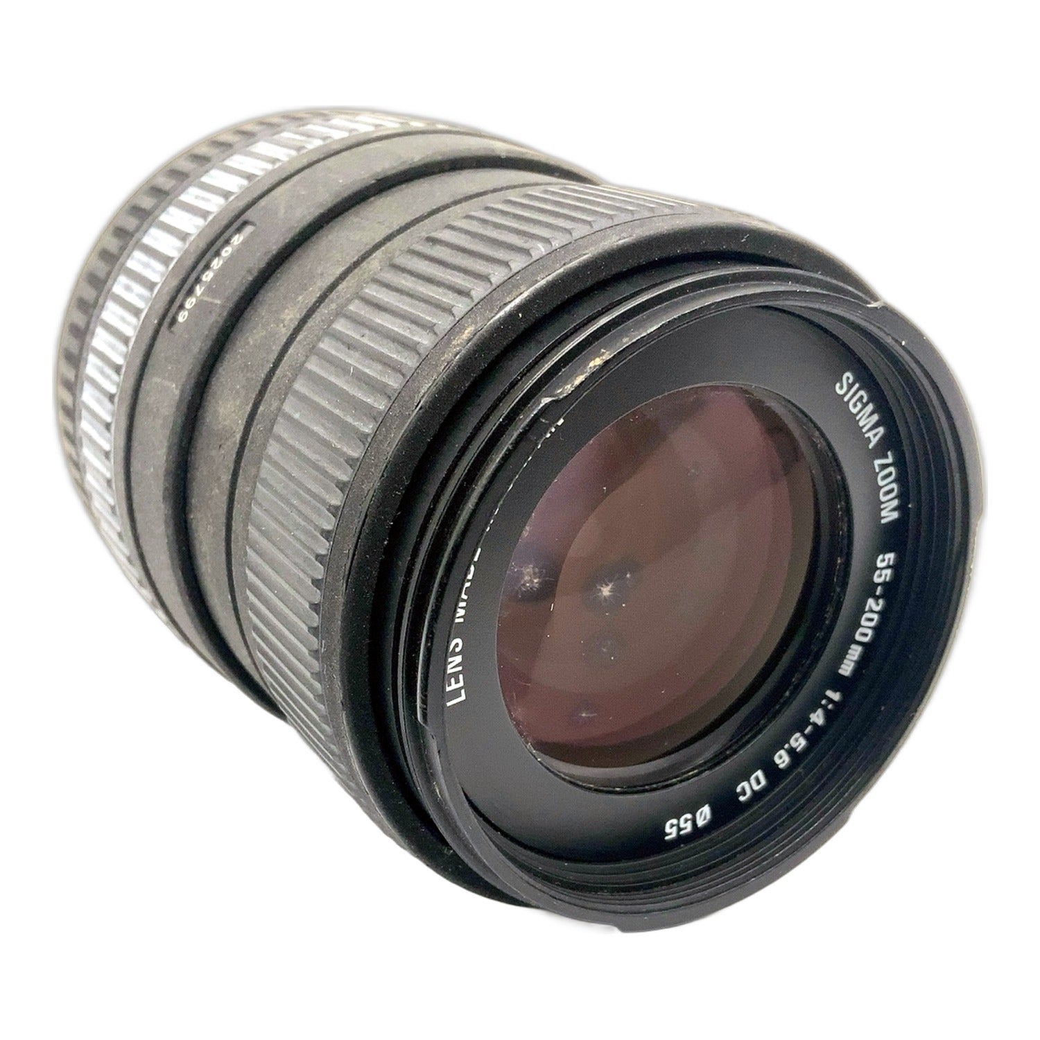 Sigma DC Zoom Lens 55-200mm 1:4-5.6 AF Autofokus Zoomobjektiv (Canon EF) Pilz!