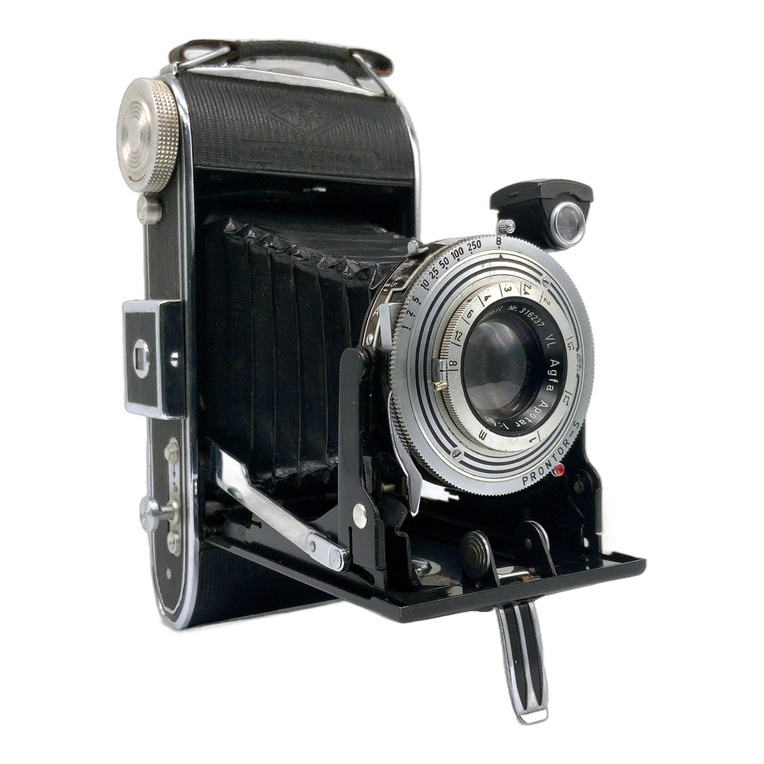 Agfa Billy Record Klappkamera Prontor-S Folding Camera Analogkamera