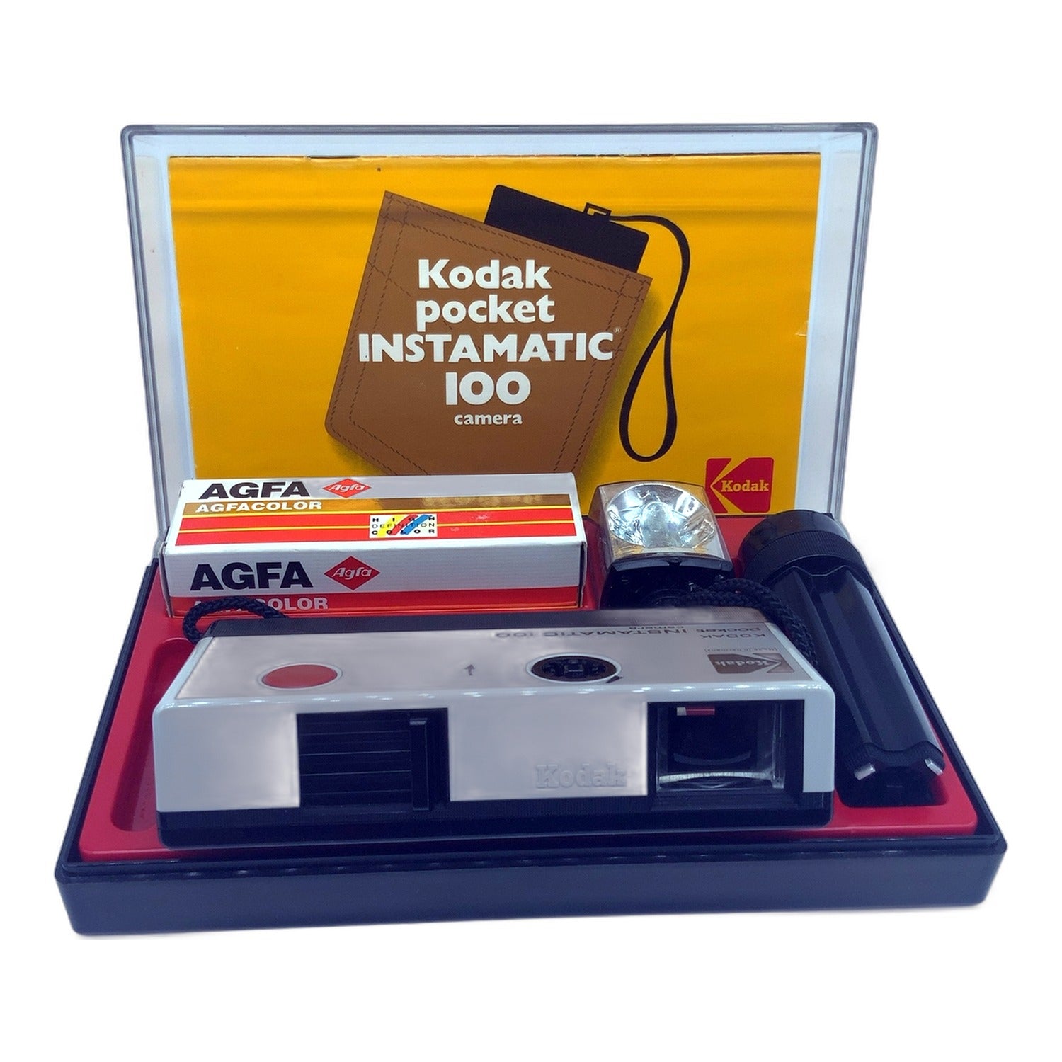 Kodak Pocket Instamatic 100 Miniaturkamera mit n.a. Subminiaturkamera