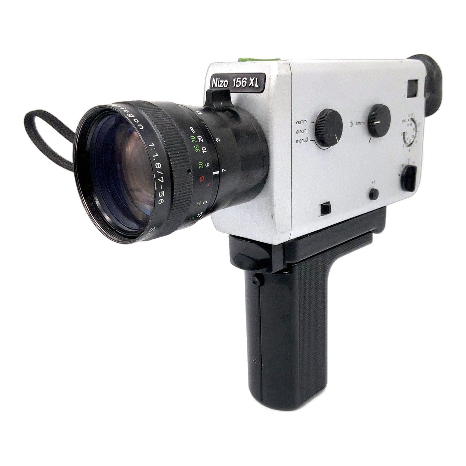Braun Nizo 156 XL Filmkamera mit Schneider-Kreuznach Variogon 1:1.8/7-56