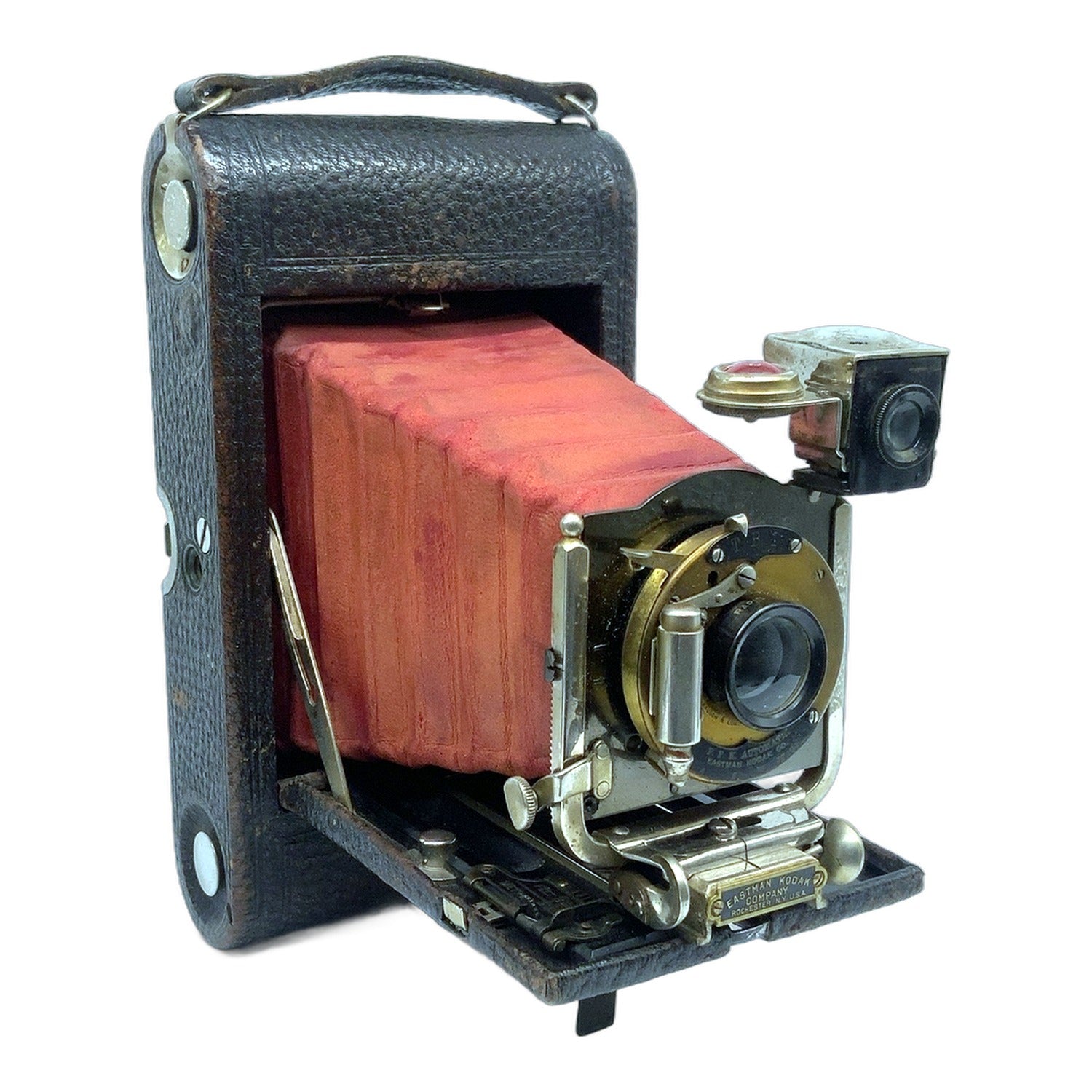 Eastman Kodak Moddel E-3 Klappkamera Bausch & Lomb Optical CO. Rapid Rectilinear