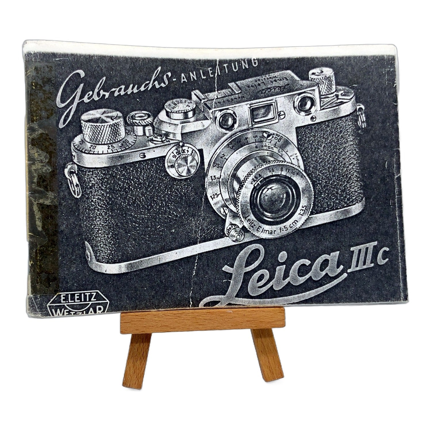 Leica IIIc Nachdruck Bedienungsanleitung User Manual Handbuch Deutsch