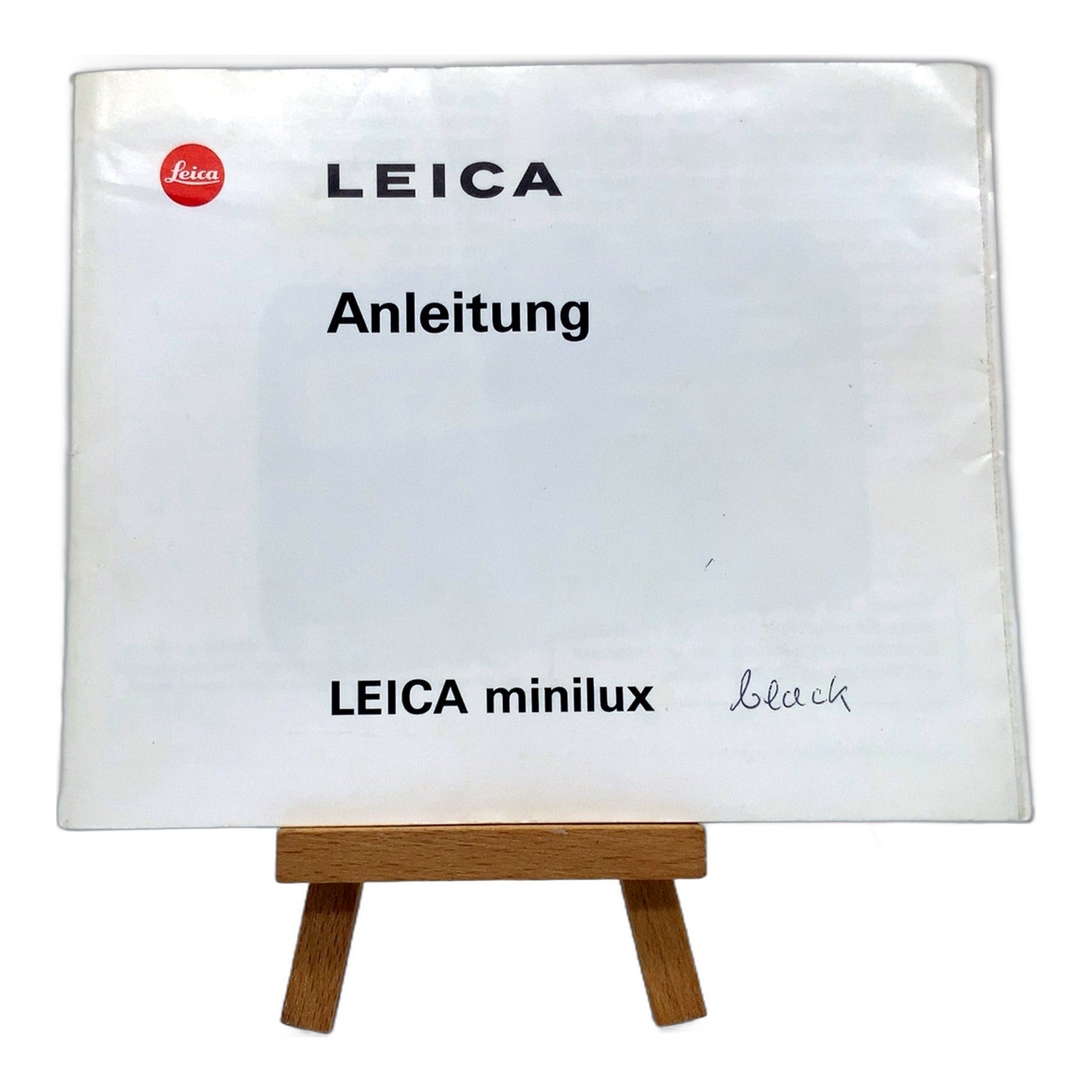 Leica minilux Bedienungsanleitung User Manual Handbuch Deutsch
