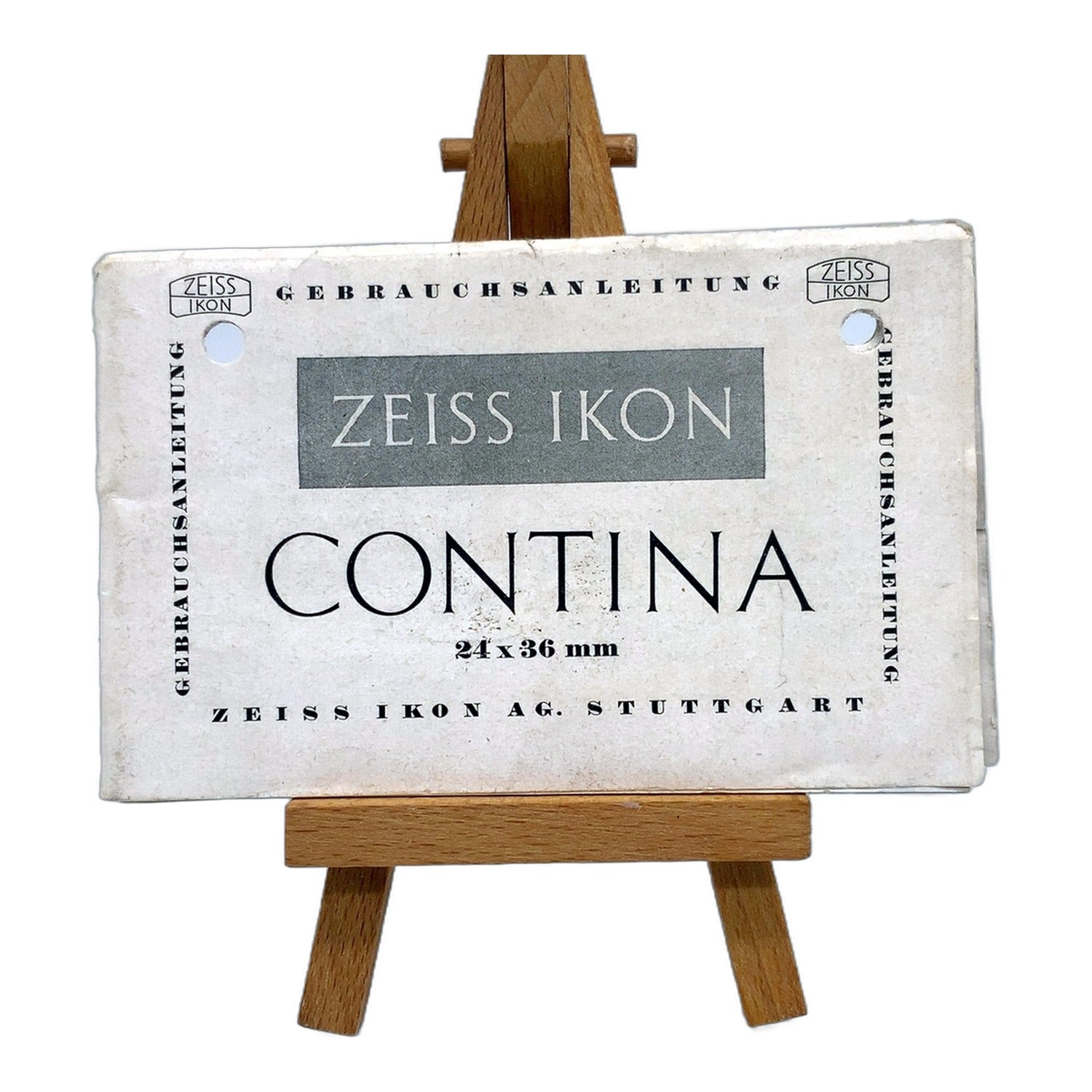 Zeiss Ikon Contina 24x36mm Bedienungsanleitung User Manual Handbuch Deutsch