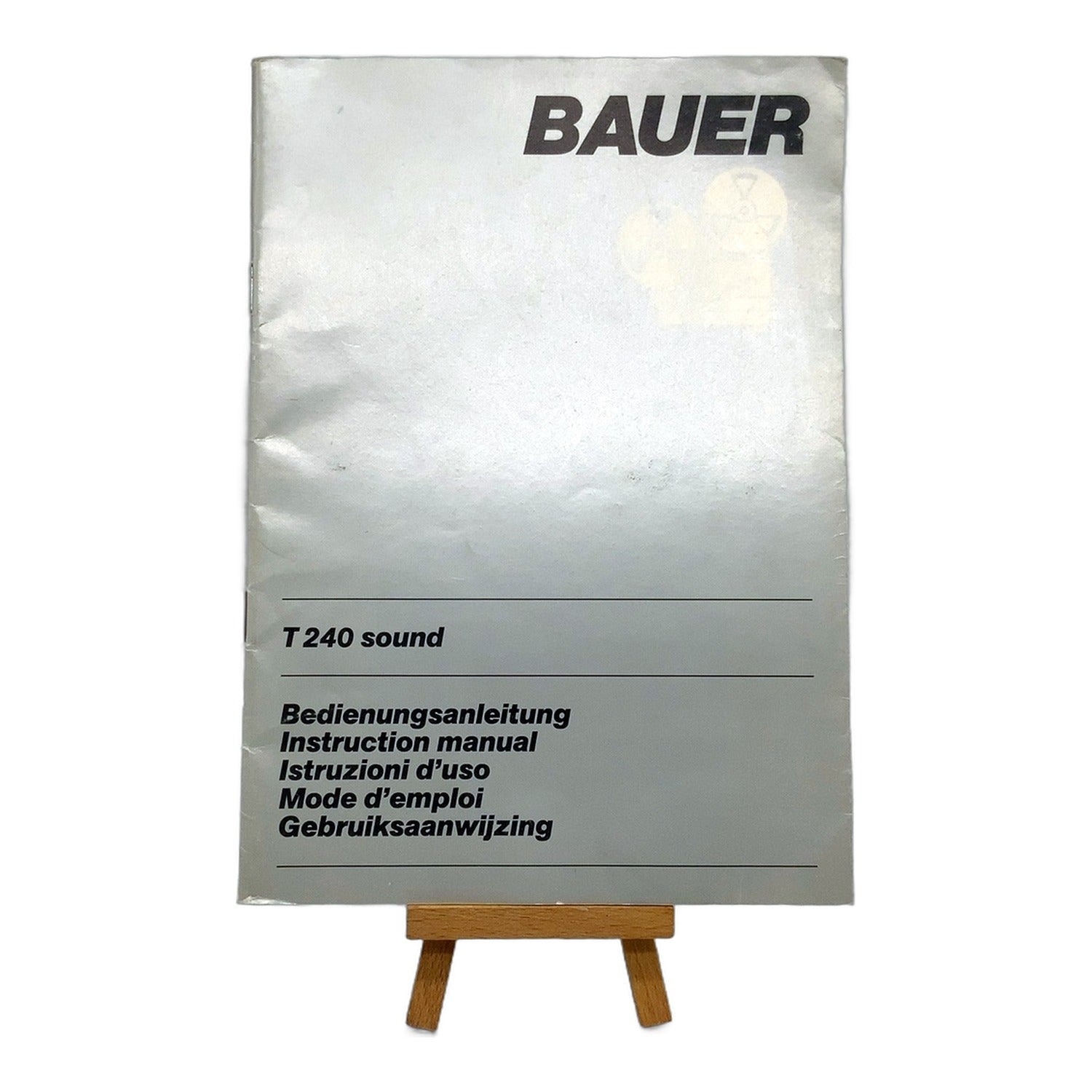 Bauer T240 sound Bedienungsanleitung User Manual Handbuch Deutsch