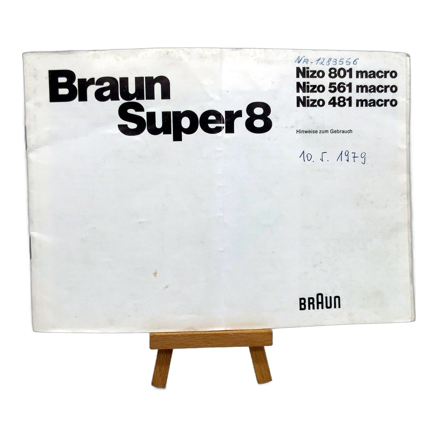 Braun Nizo 801 macro / 561 macro / 481 macro Bedienungsanleitung Deutsch