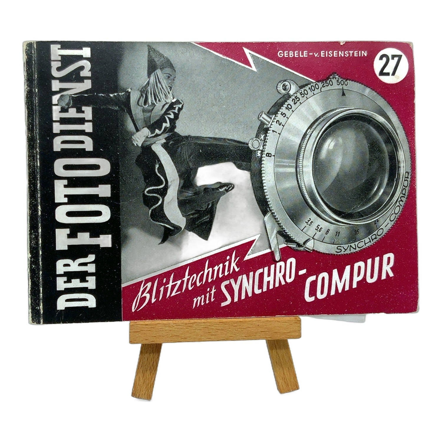 Der Foto Dienst Blitztechnik mit Synchro-Compur Gebele v. Eisenstein 27 Deutsch