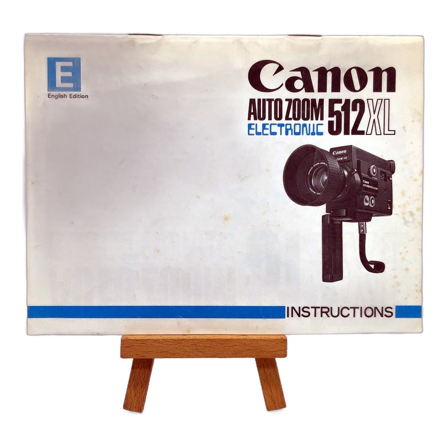 Canon Auto Zoom 512XL electronic Bedienungsanleitung Handbuch Englisch