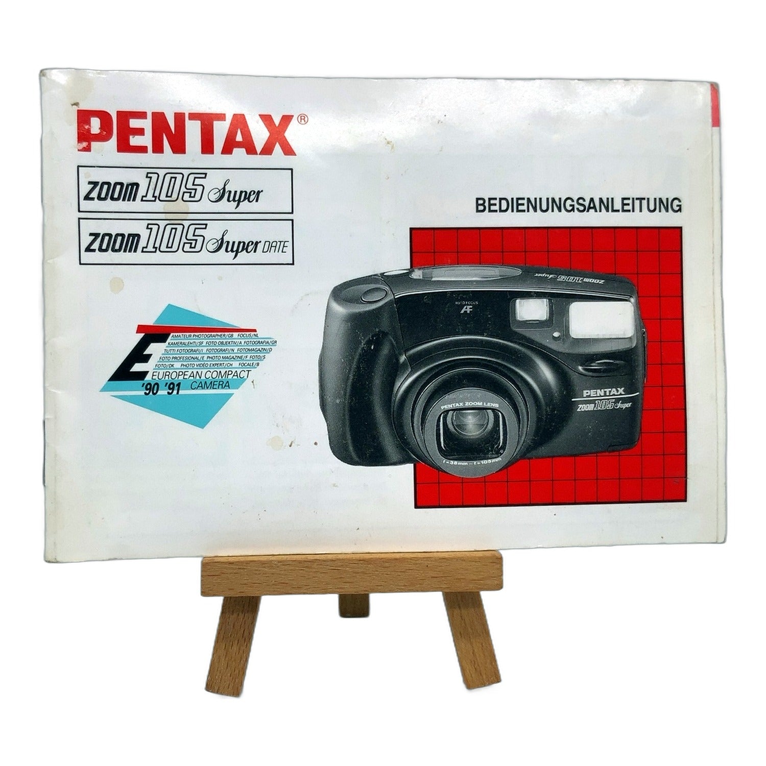 Pentax Zoom 105 Super Date Bedienungsanleitung User Manual Handbuch Deutsch