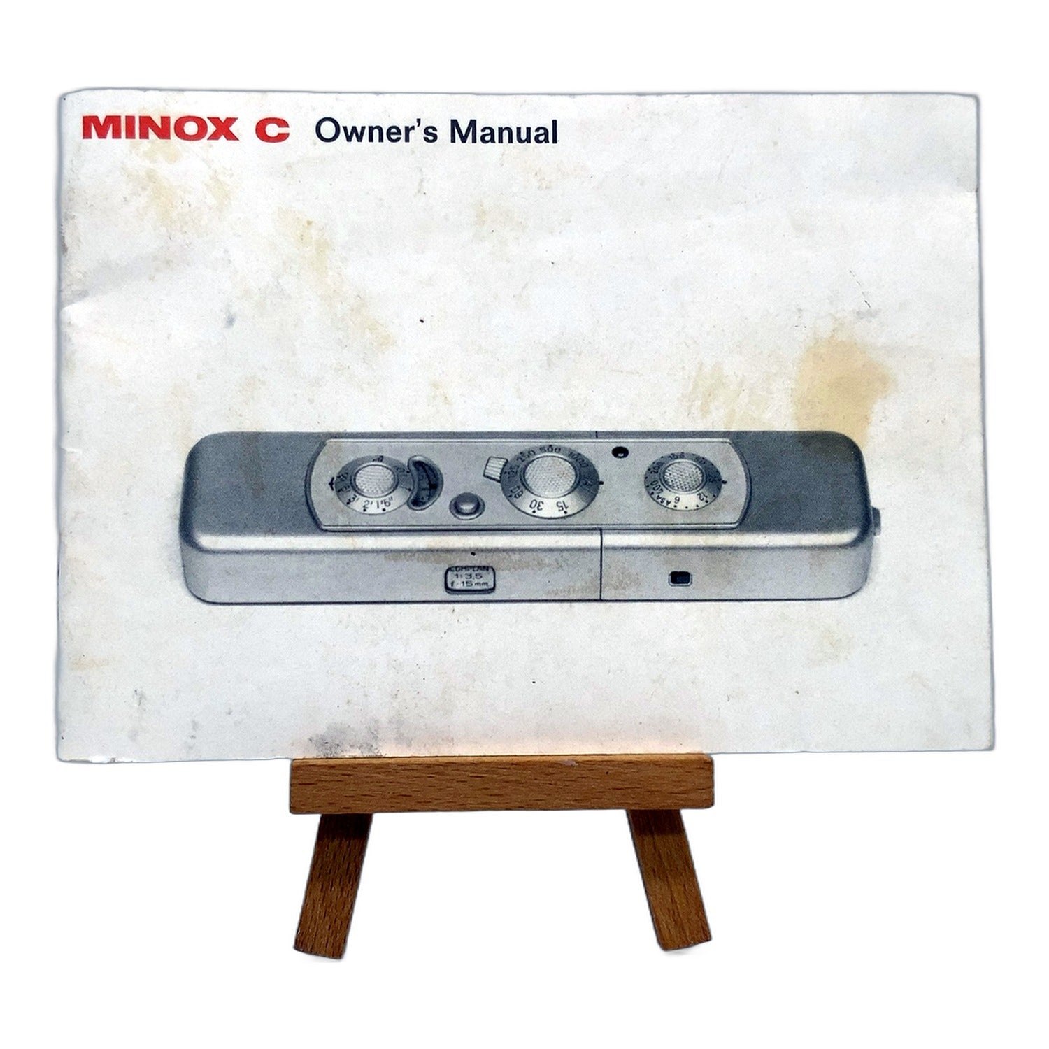 Minox C Bedienungsanleitung User Manual Handbuch Englisch