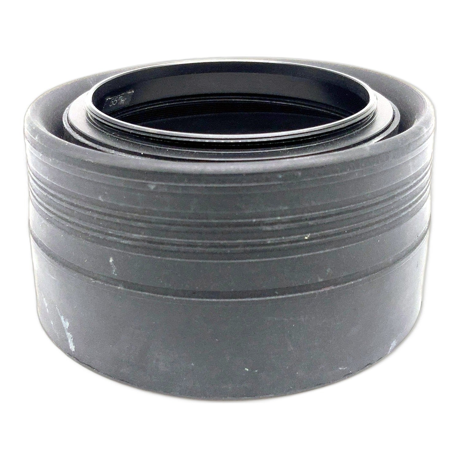 hama 55mm Gegenlichtblende Gummi Lens Hood Streulichtblende