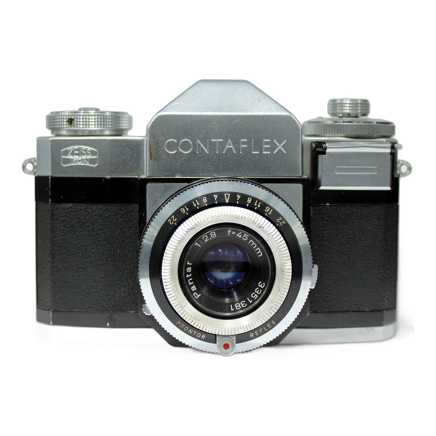 Zeiss Ikon Contaflex SLR Spiegelreflexkamera Analogkamera (Pantar 45mm 1:2.8)
