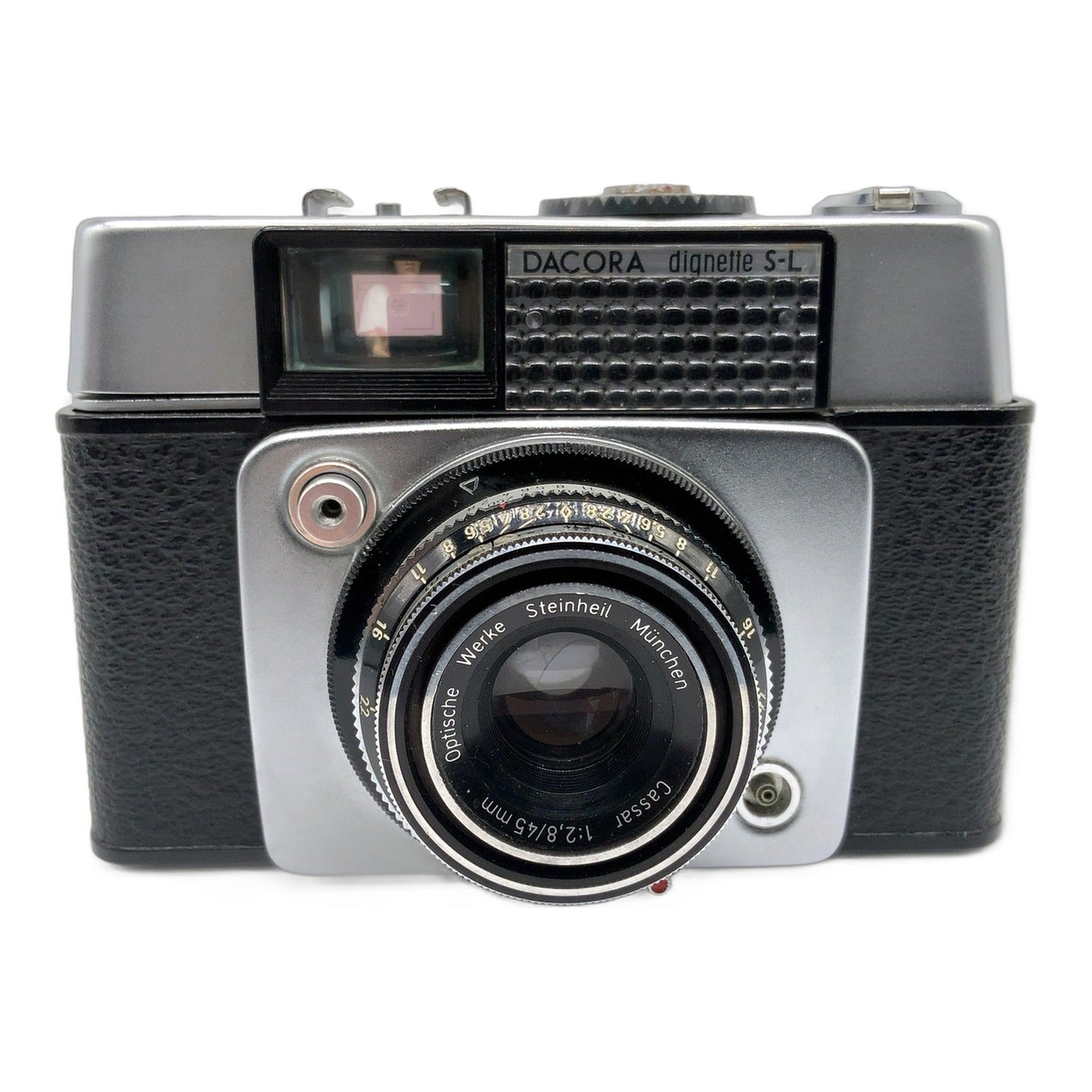 Dacora Dignette S-L Sucherkamera mit Cassar 45mm 1:2.8 Prontor 250 S