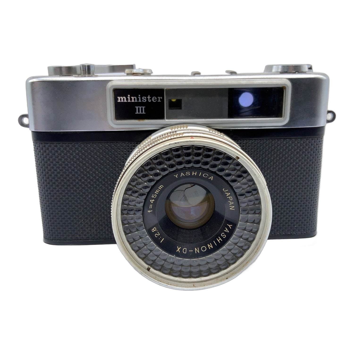 Yashica Minister III Sucherkamera mit Yashinon 45mm 1:2.8 Viewfinder Camera