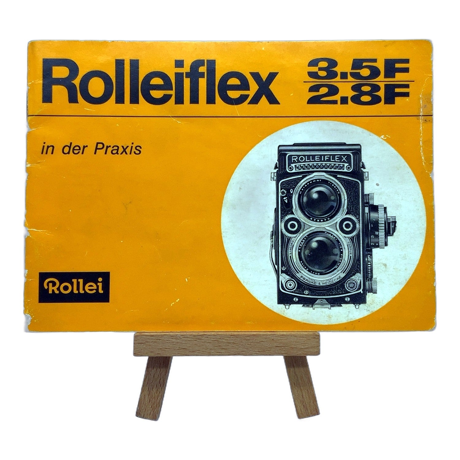 Rollei Rolleiflex 3,5F / 2,8F in der Praxis Bedienungsanleitung Handbuch Deutsch