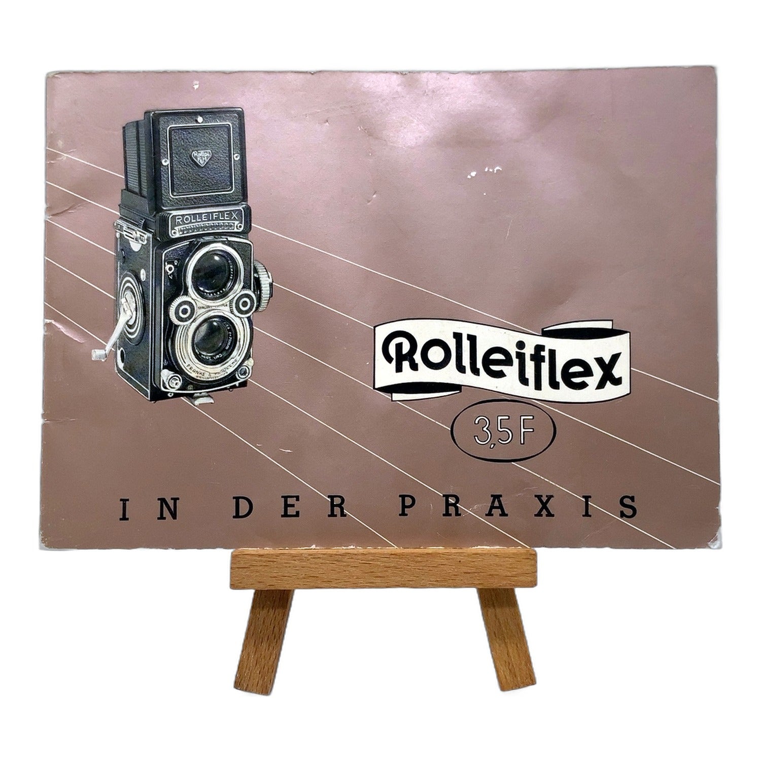 Rollei Rolleiflex 3,5 F in der Praxis Bedienungsanleitung Handbuch Deutsch