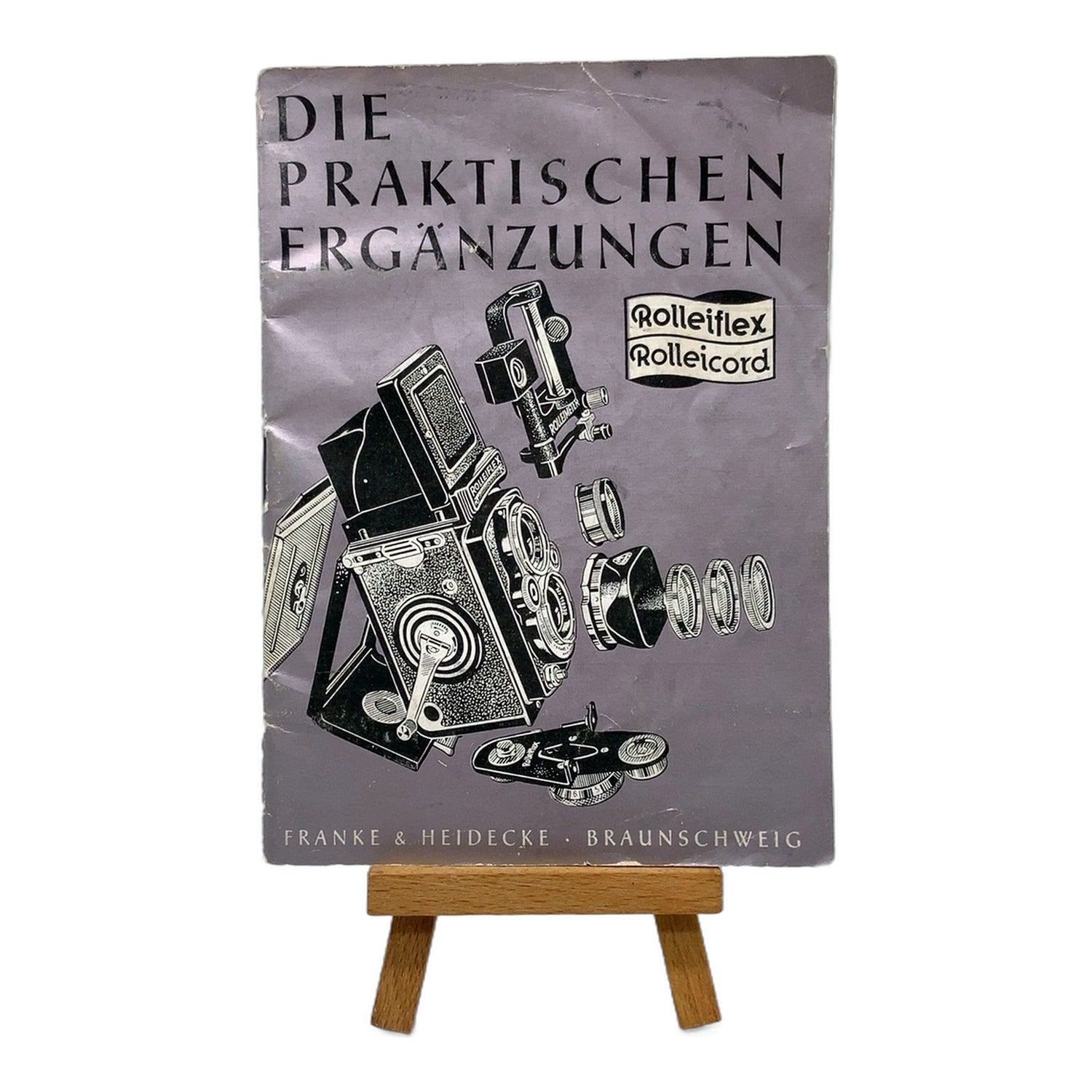 Rollei Rolleiflex / Rolleicord Die Praktischen Ergänzungen Infoheft Deutsch