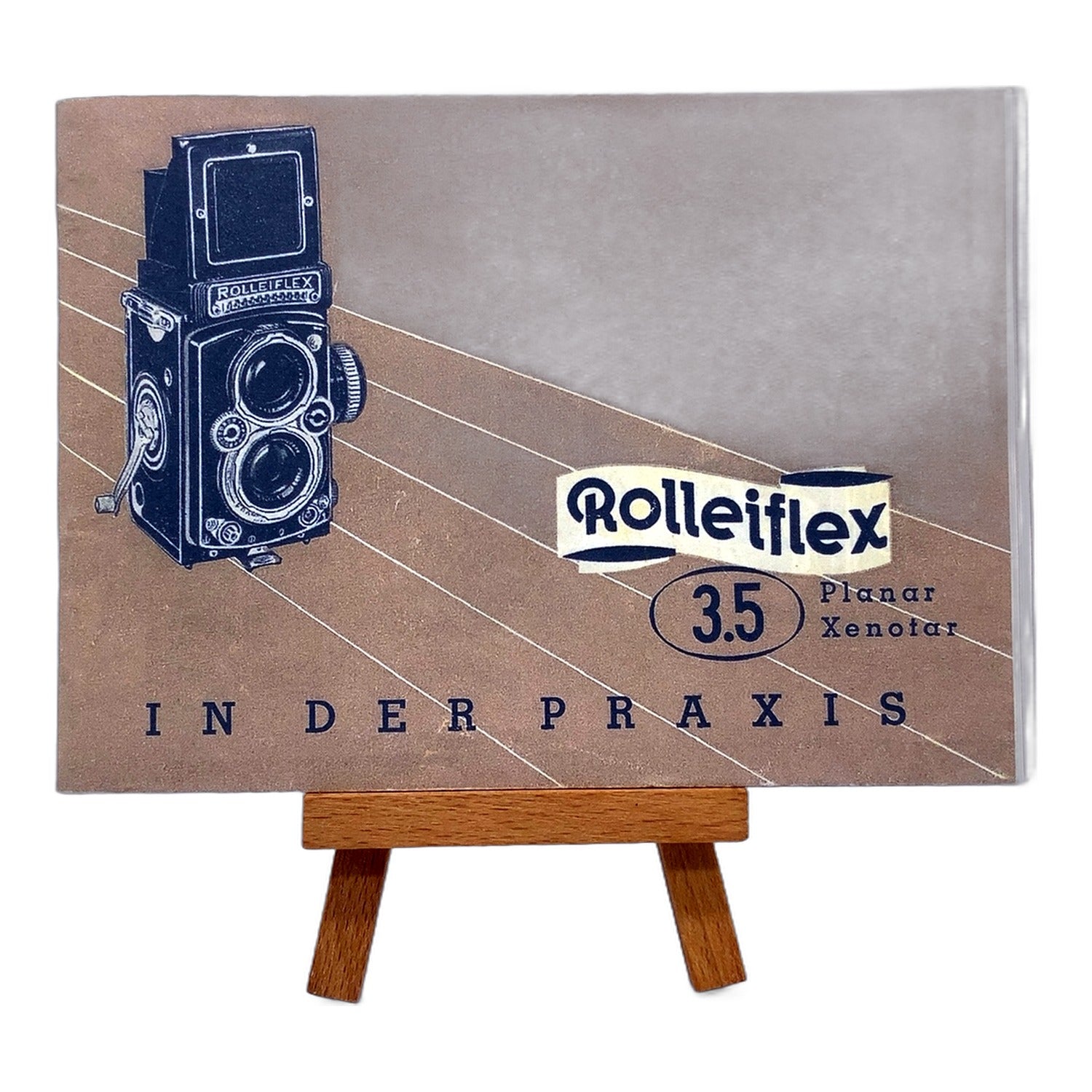 Rollei Rolleiflex 3.5 Planar Xenotar Nachdruck Bedienungsanleitung Deutsch