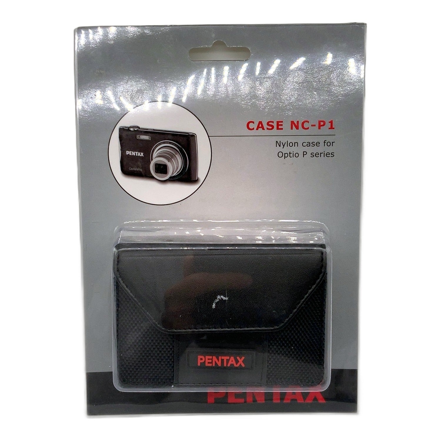 Pentax Case NC-P1 Nylon Case Optio P series Tasche Schwarz Kameratasche