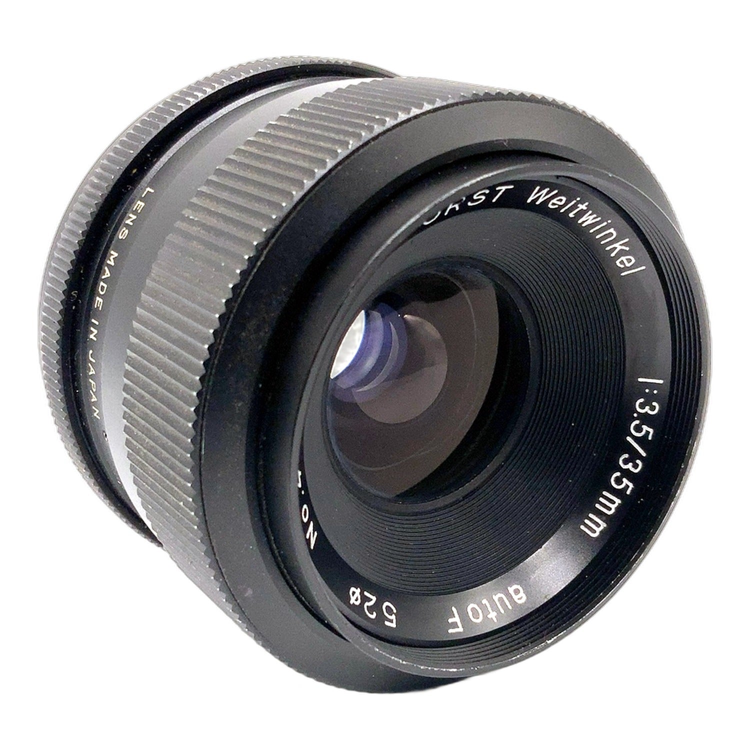 Porst auto F Weitwinkel 35mm 1:3.5 Objektiv manuell Festbrennweite (M42)