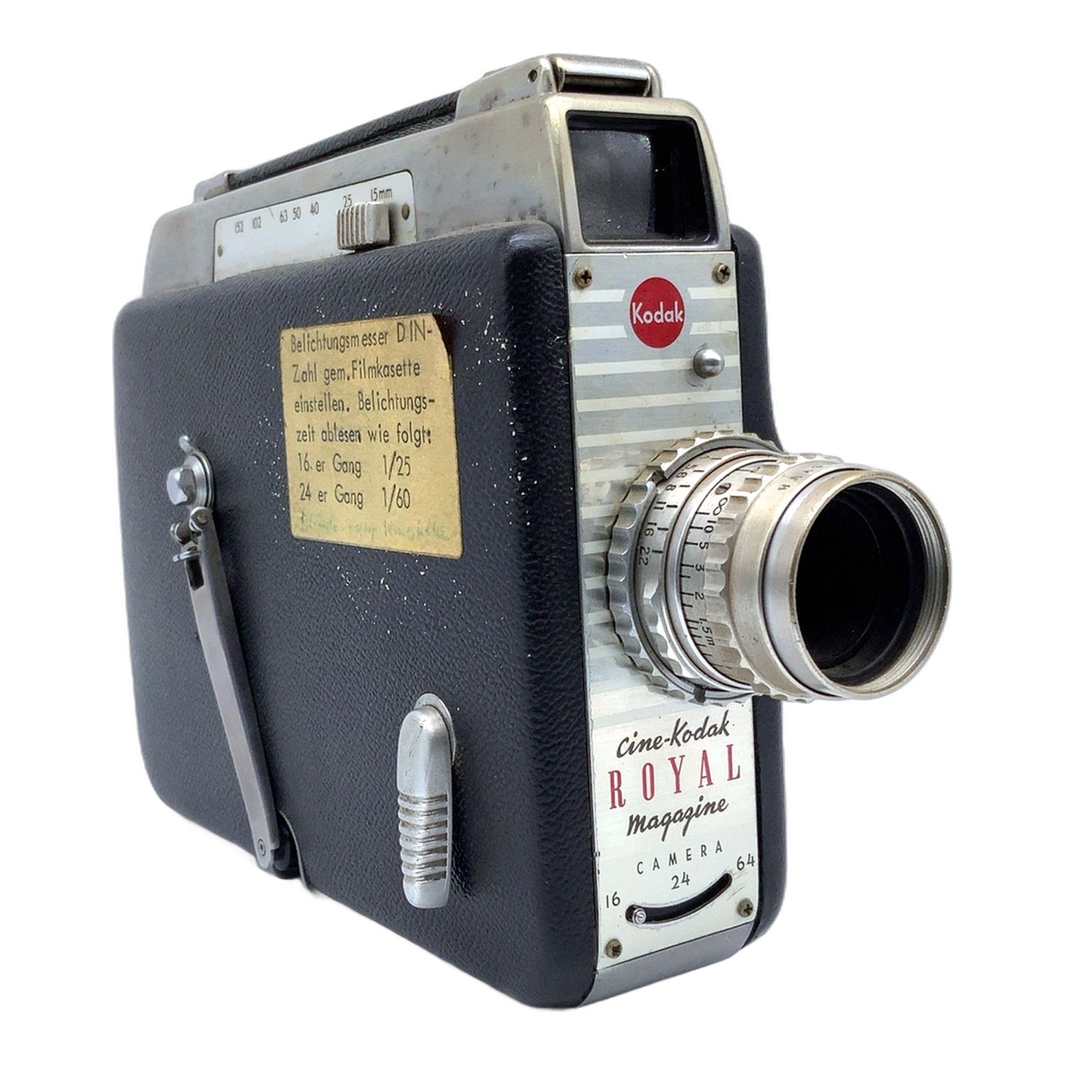 Kodak Cine-Kodak Royal Magazine Filmkamera mit Cine Ektar 25mm 1:1.9