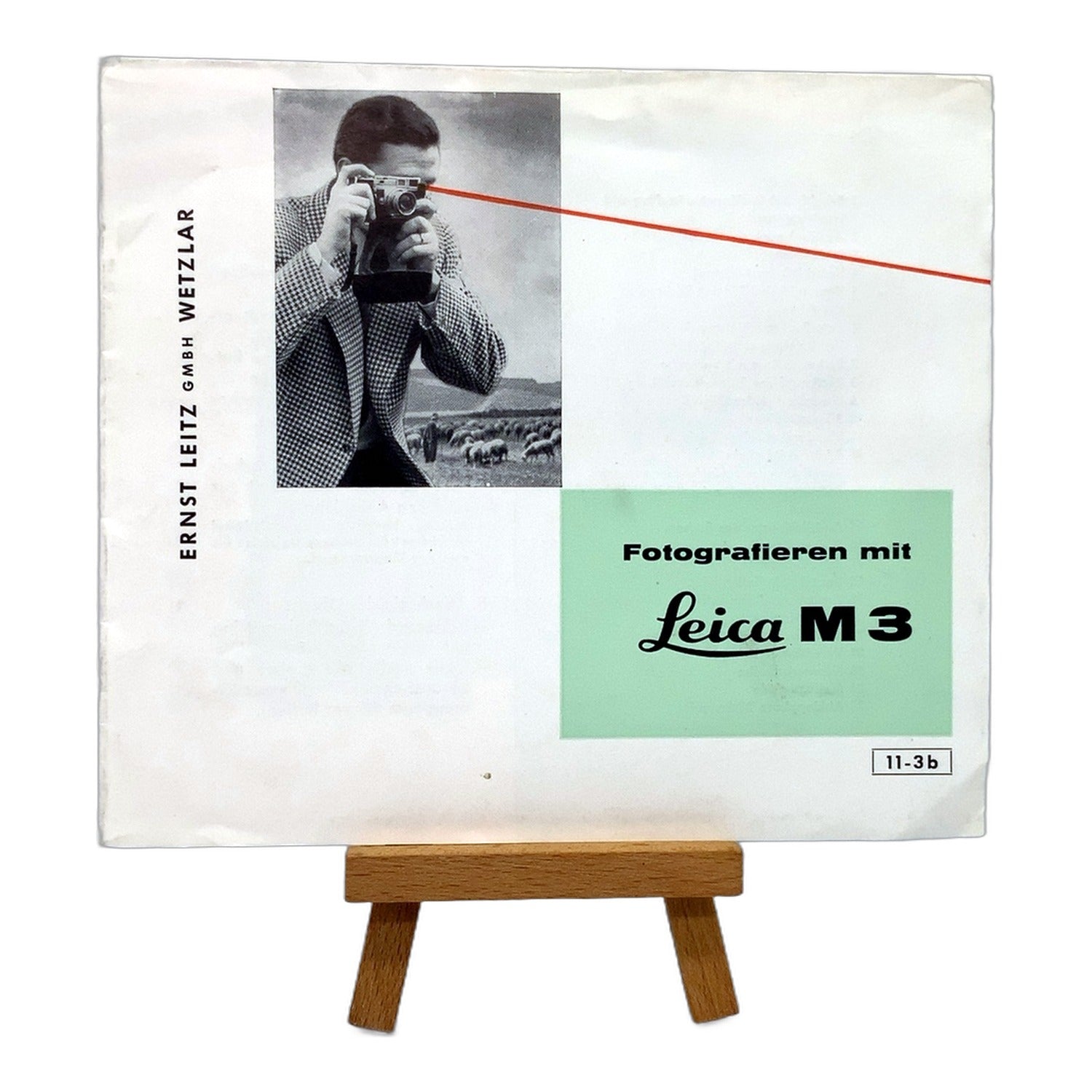 Leica M3 Fotografieren mit Leica M3 (11-3b) Bedienungsanleitung Handbuch Deutsch