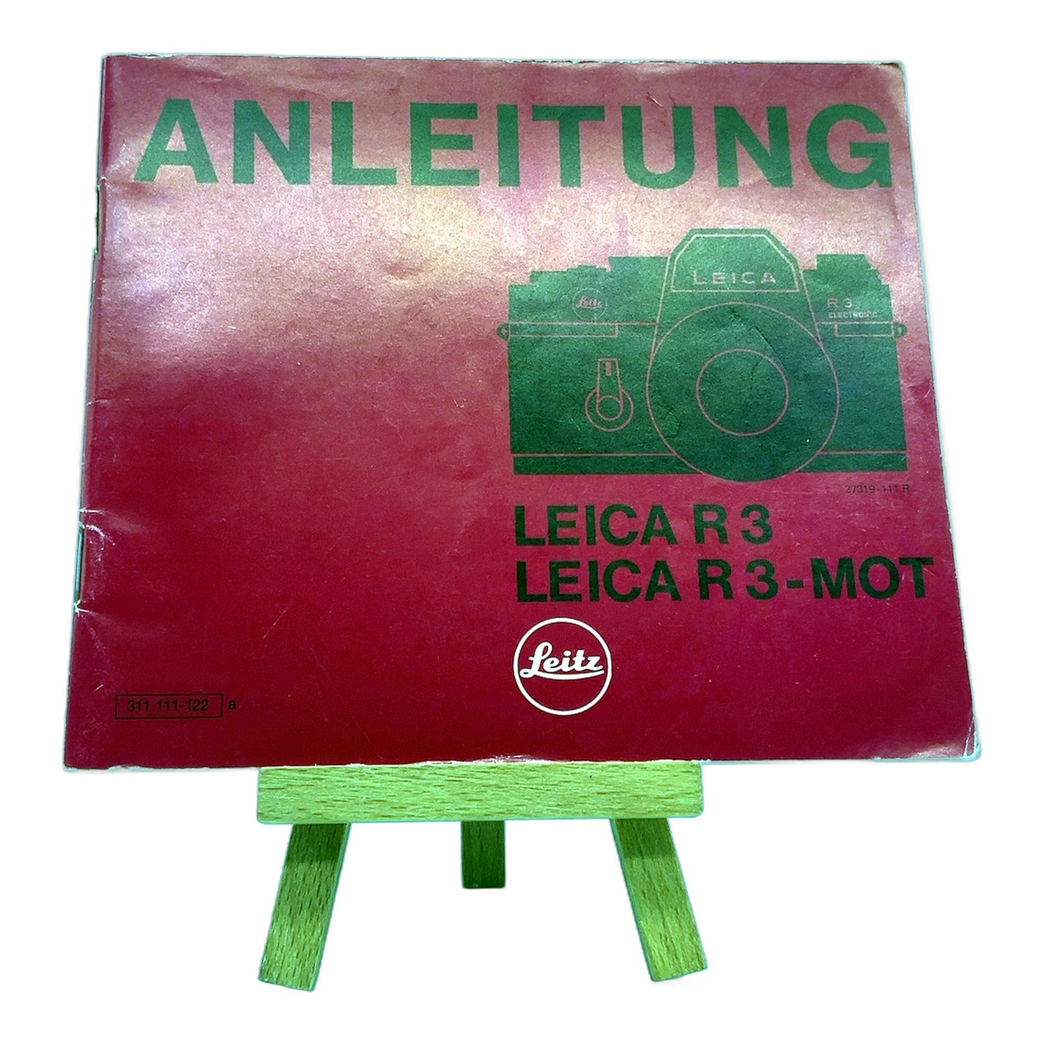 Leica R3 / R3 Mot (311.111.122a) Bedienungsanleitung Handbuch Deutsch