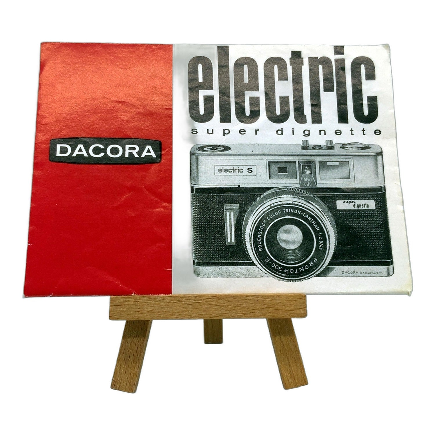 Dacora electric super dignette Bedienungsanleitung User Manual Handbuch Deutsch