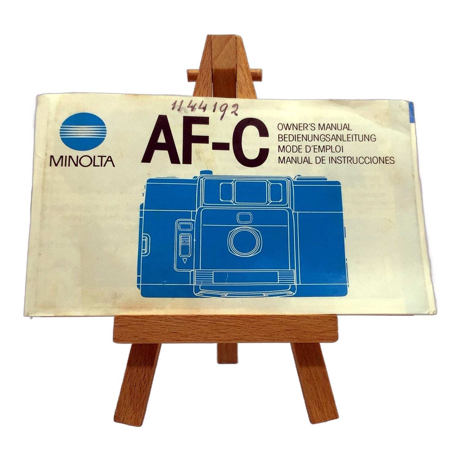 Minolta AF-C Bedienungsanleitung User Manual Handbuch Deutsch
