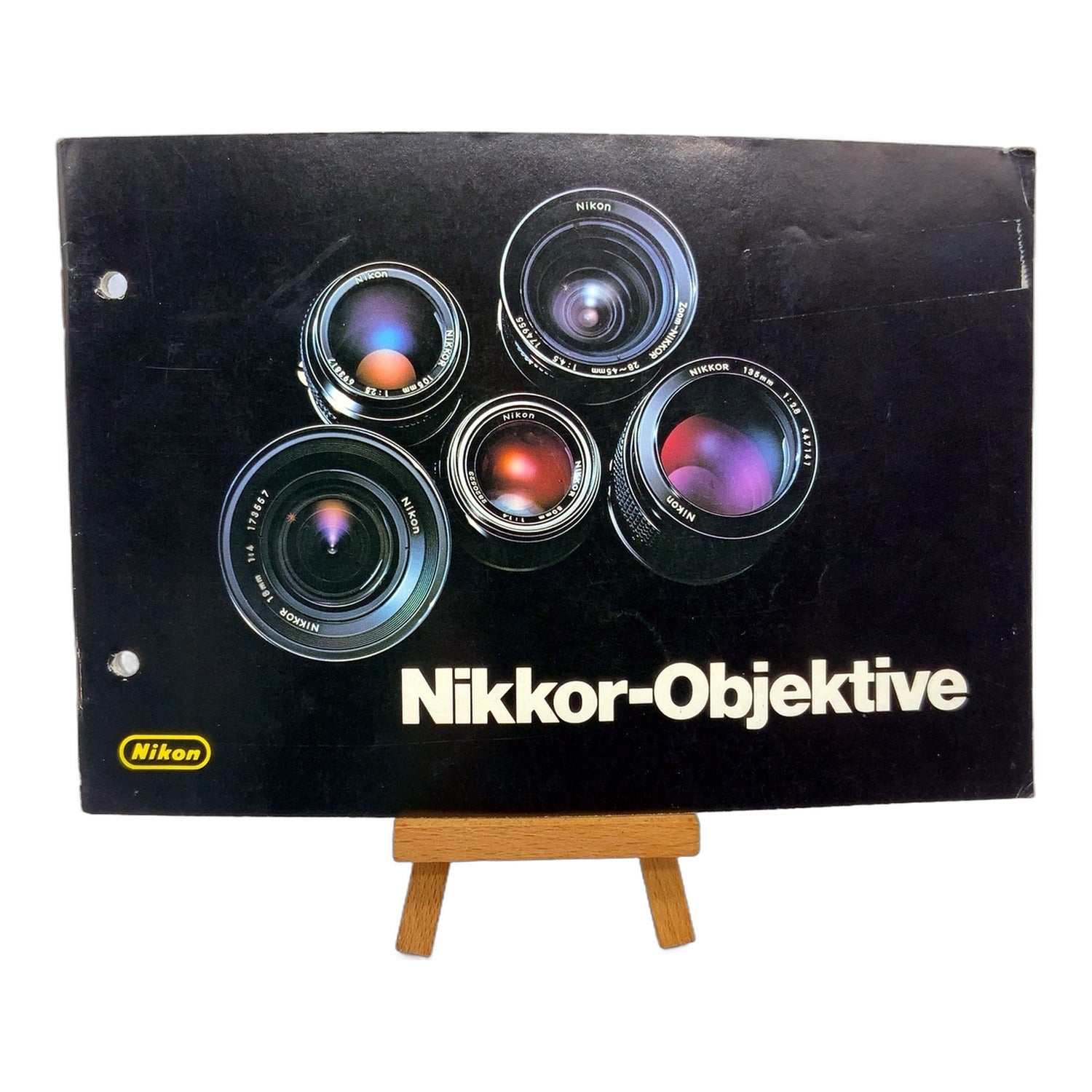 Nikon Nikkor-Objektive Broschüre Brochure Prospekt Deutsch