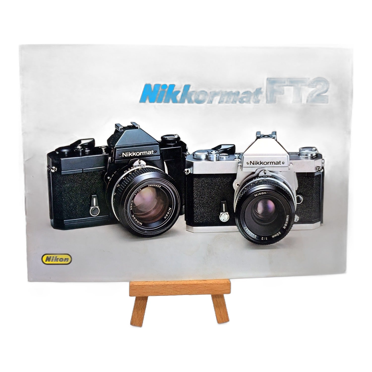 Nikon Nikkormat FT2 Broschüre Brochure Prospekt Deutsch