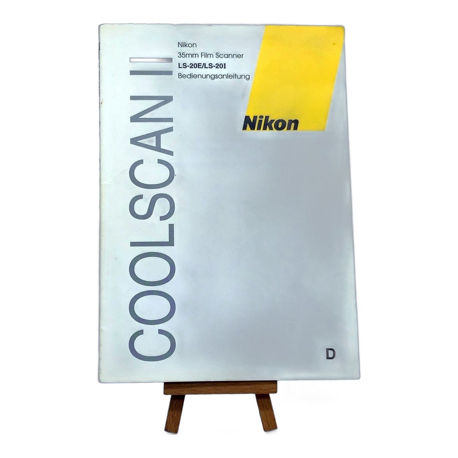 Nikon 35mm Film Scanner LS-20E / LS-20I Bedienungsanleitung Handbuch Deutsch
