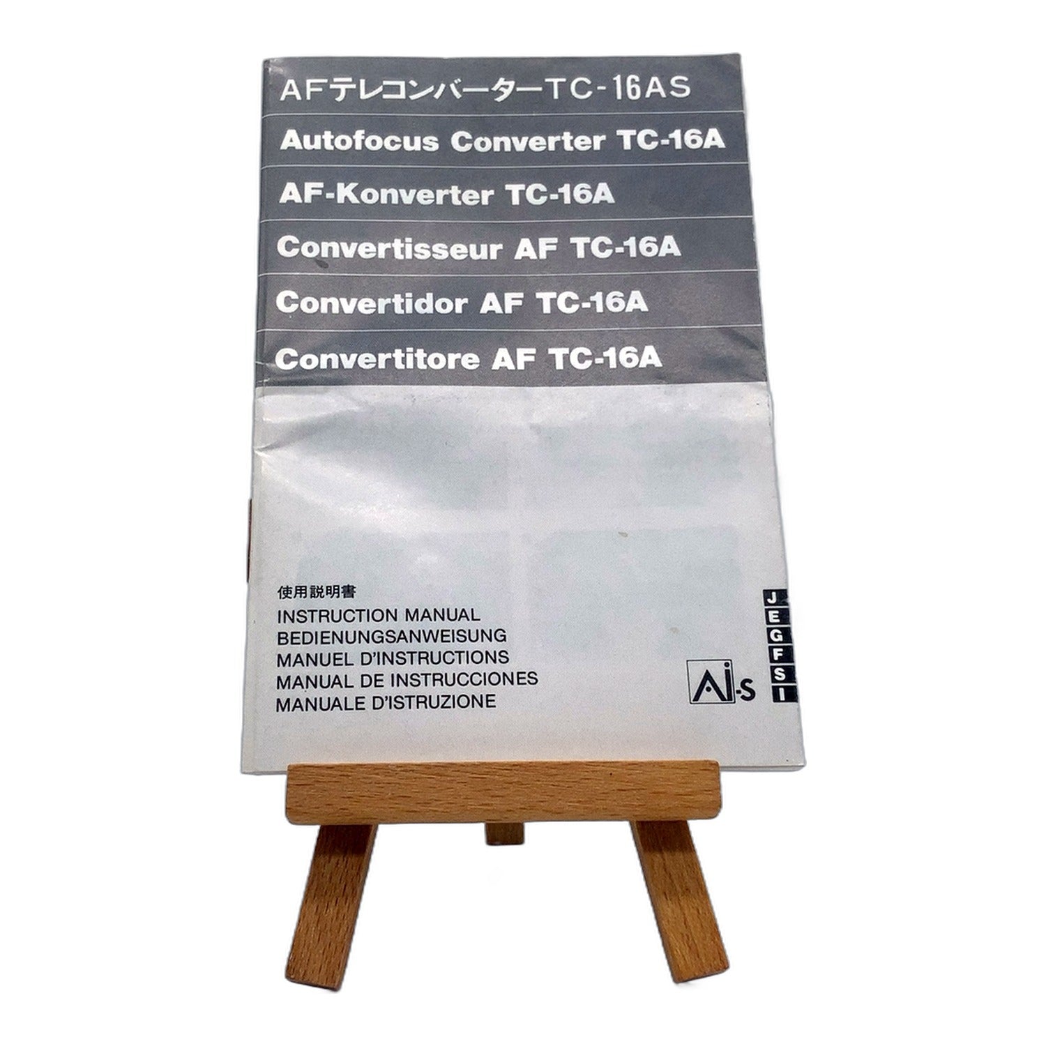 Nikon Autofocus Converter TC-16A Bedienungsanleitung Handbuch Deutsch