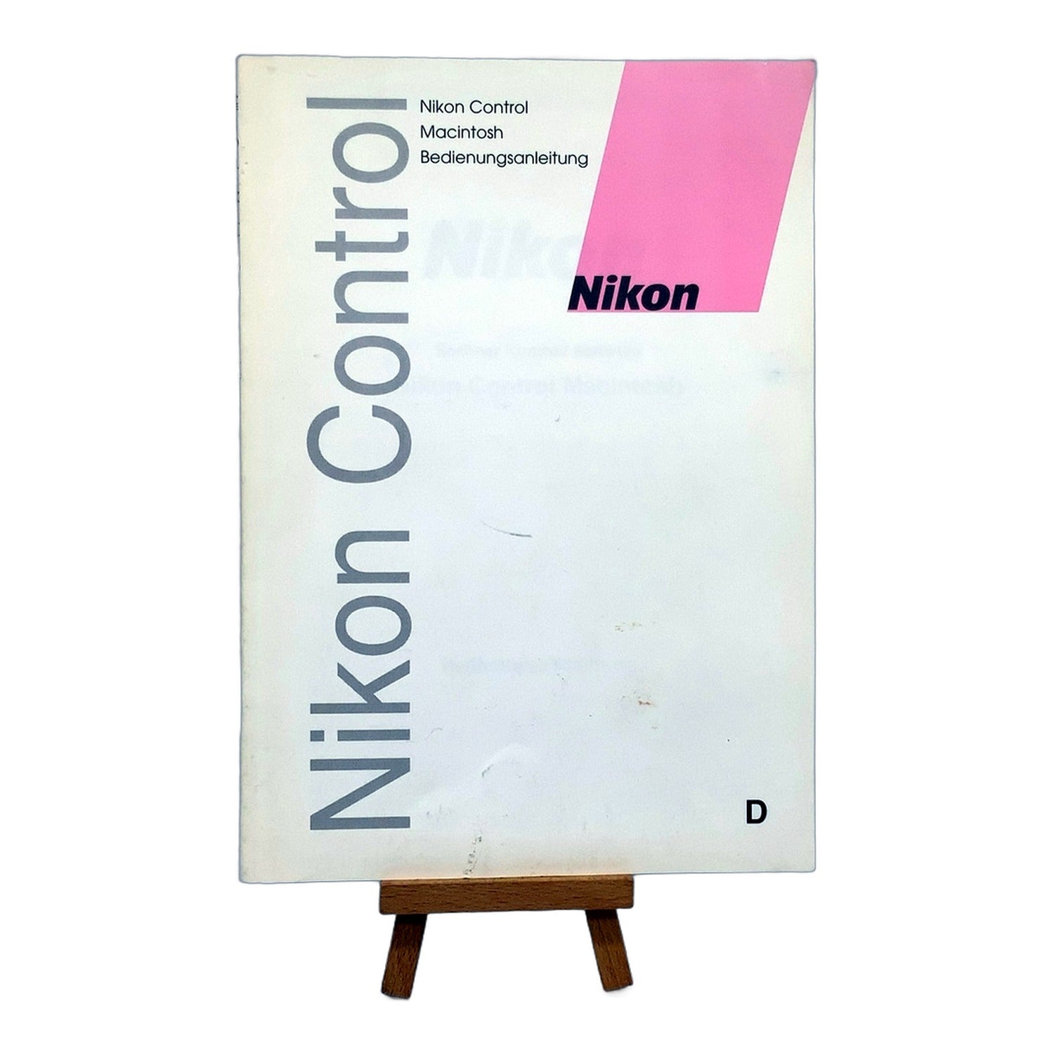Nikon Control Macintosh Bedienungsanleitung User Manual Handbuch Deutsch
