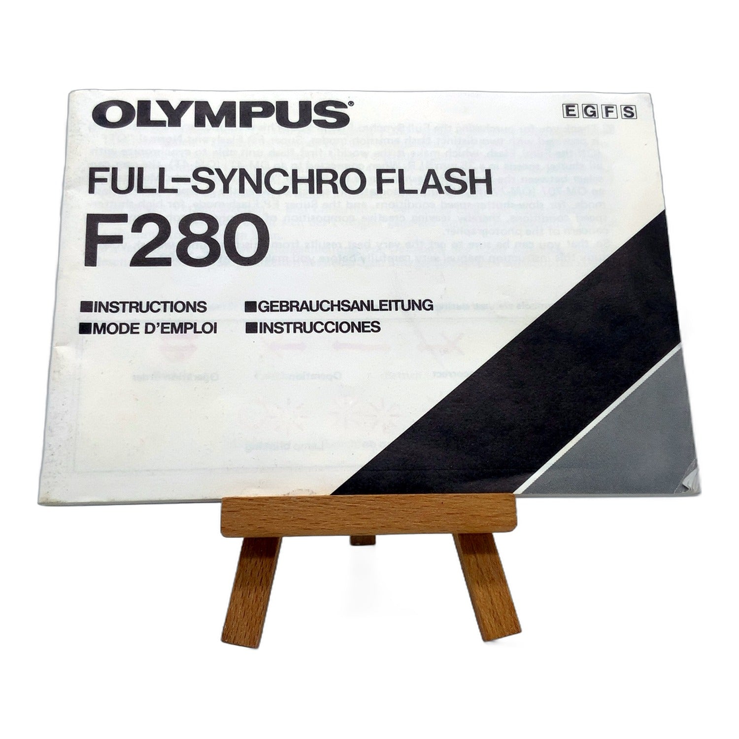 Olympus Full Synchro Flash F280 Bedienungsanleitung User Manual Handbuch Deutsch
