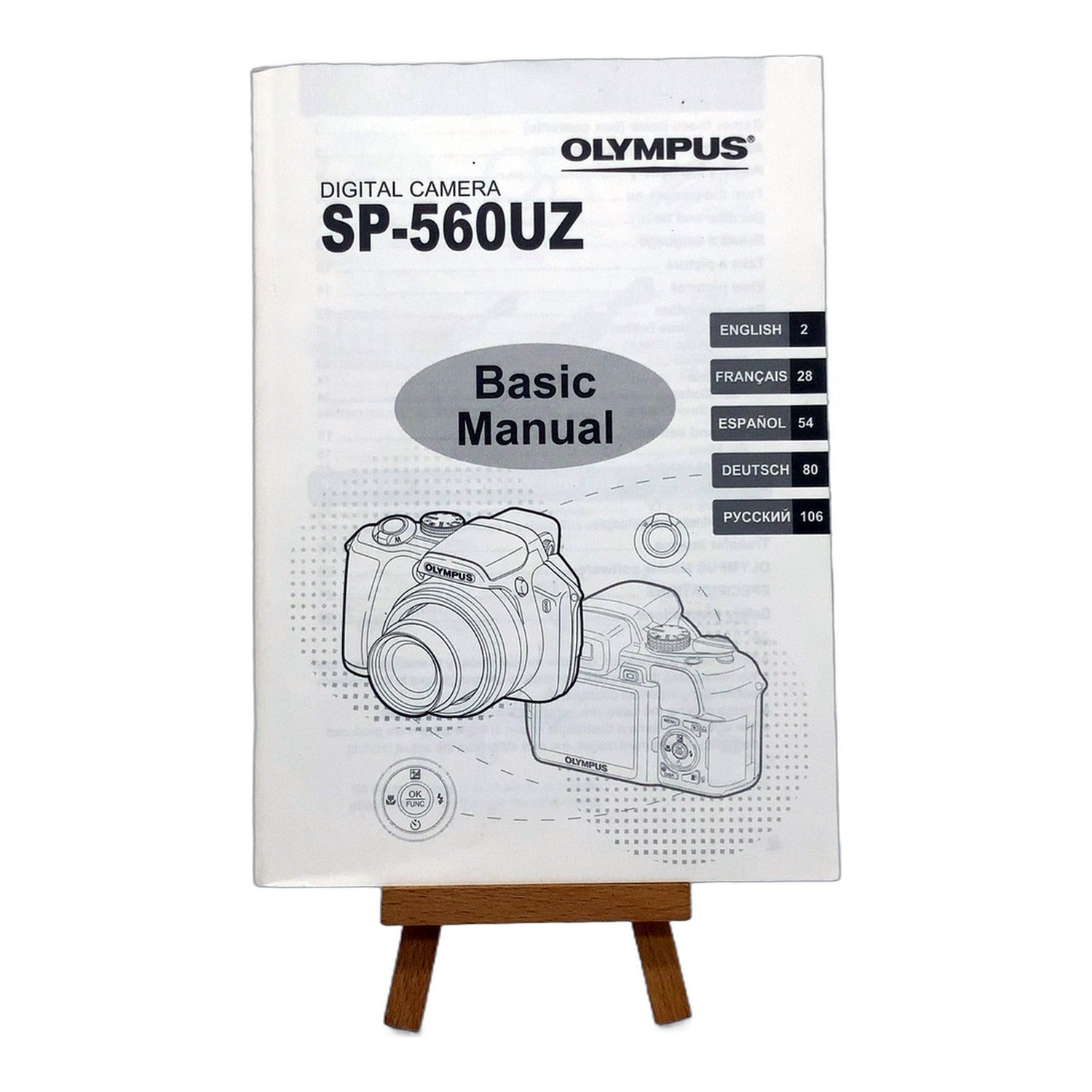 Olympus SP-560UZ Bedienungsanleitung User Manual Handbuch Deutsch