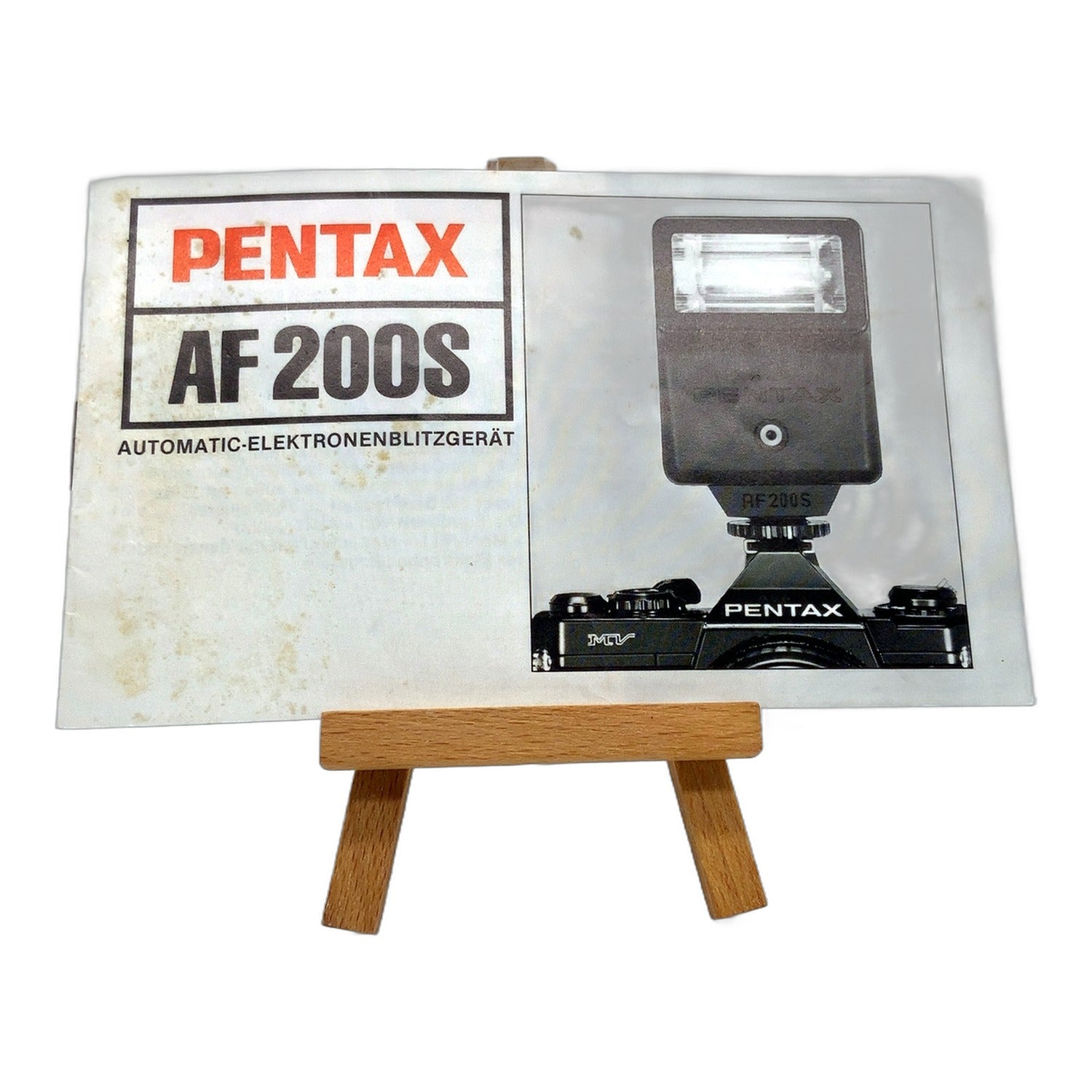 Pentax AF 200S Bedienungsanleitung User Manual Handbuch Deutsch