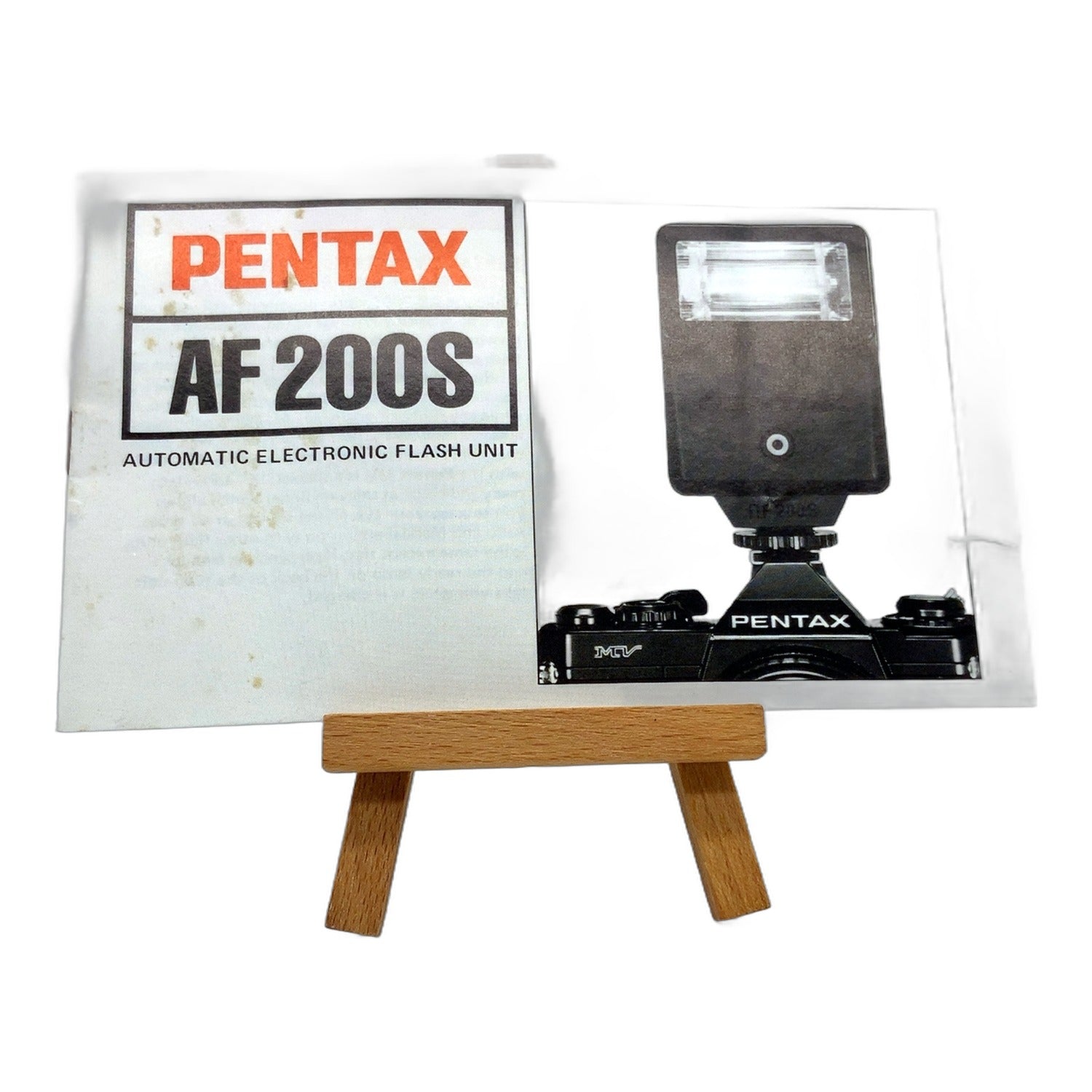 Pentax AF 200S Bedienungsanleitung User Manual Handbuch Englisch