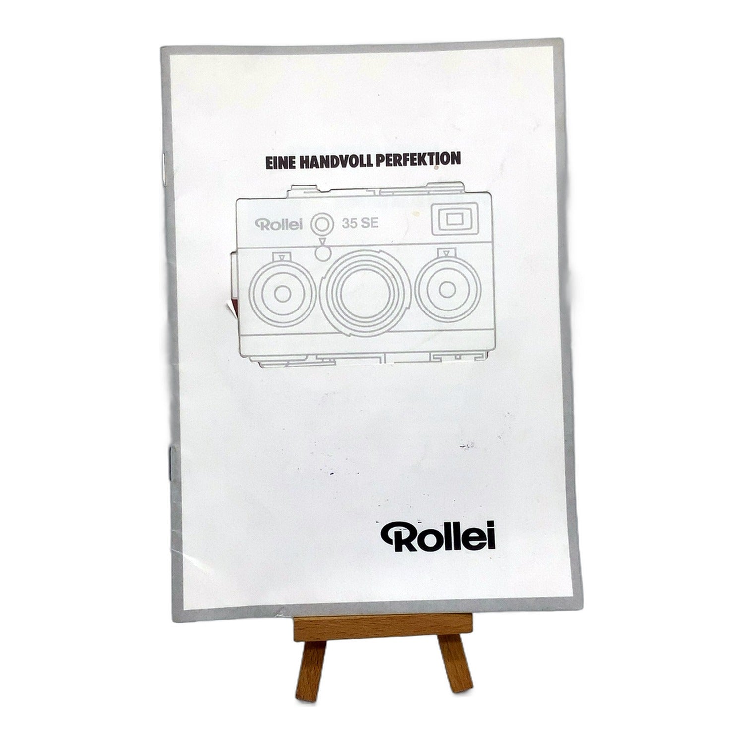 Rollei 35SE Eine Handvoll Perfektion Broschüre Brochure Prospekt Deutsch