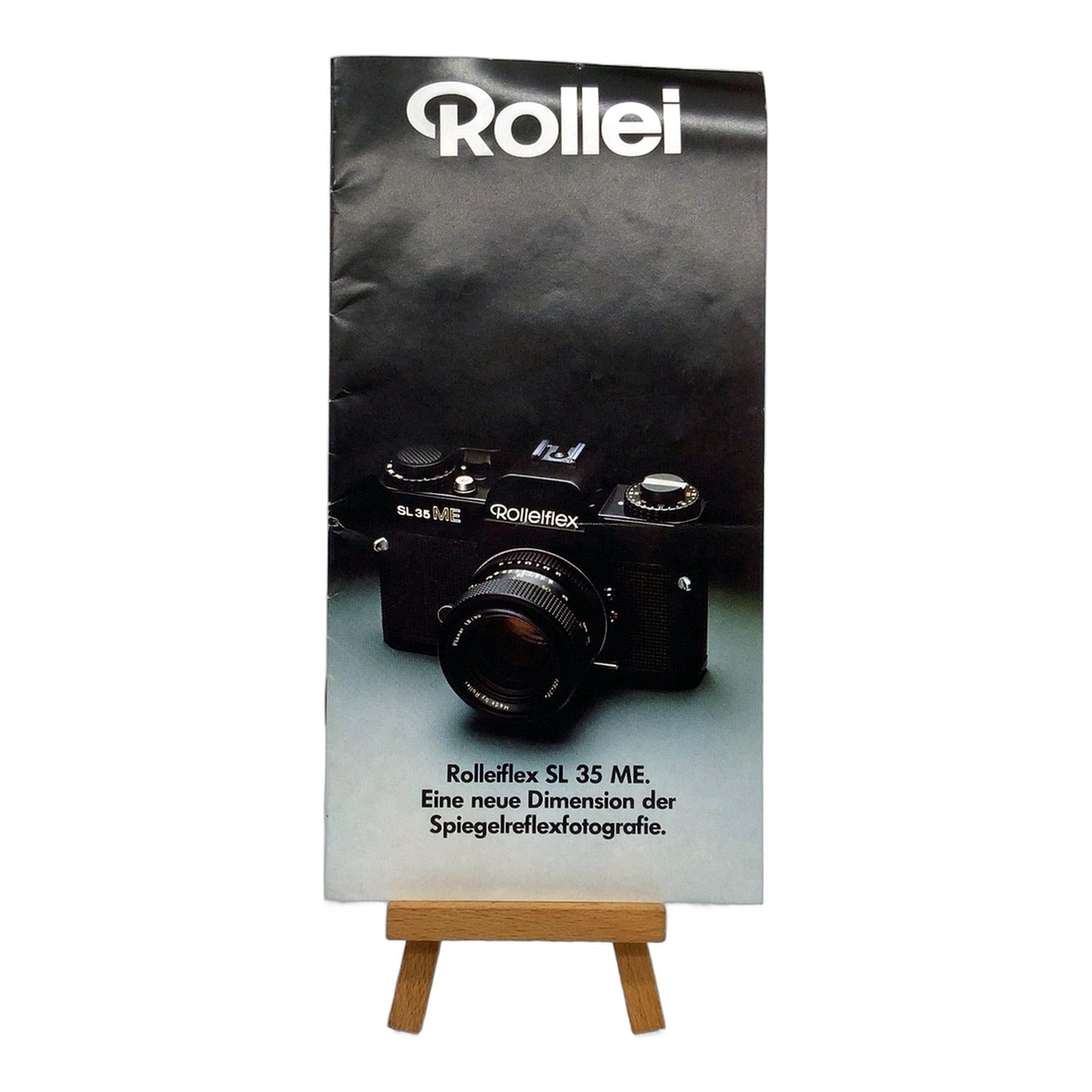 Rollei Rolleiflex SL 35 ME Eine neue Dimension der SLR Fotografie Broschüre DE