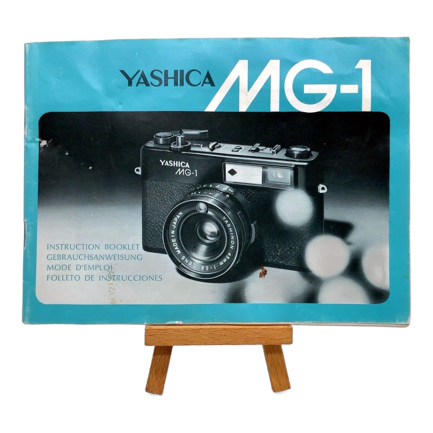 Yashica MG-1 Bedienungsanleitung User Manual Handbuch Deutsch