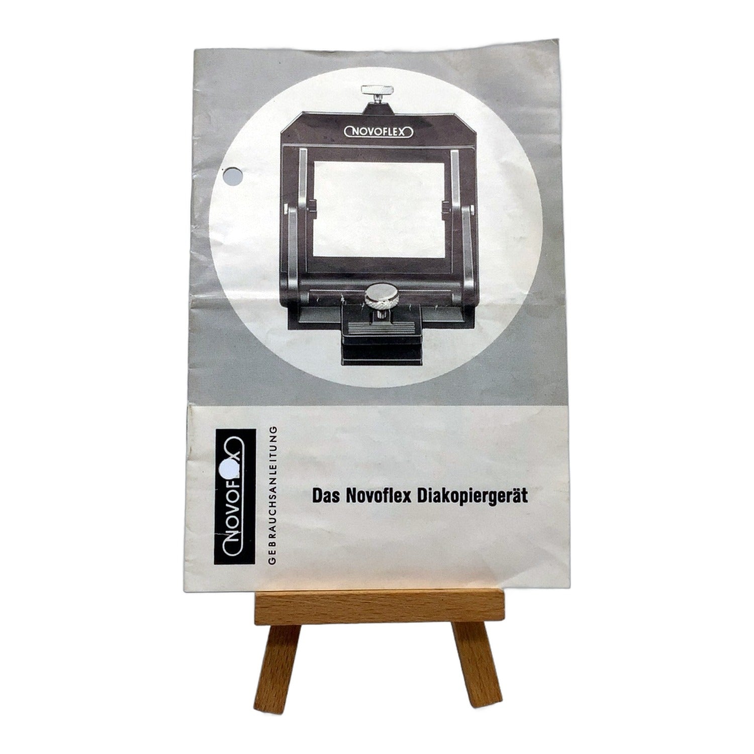 Novoflex Diakopiergerät Bedienungsanleitung User Manual Handbuch Deutsch