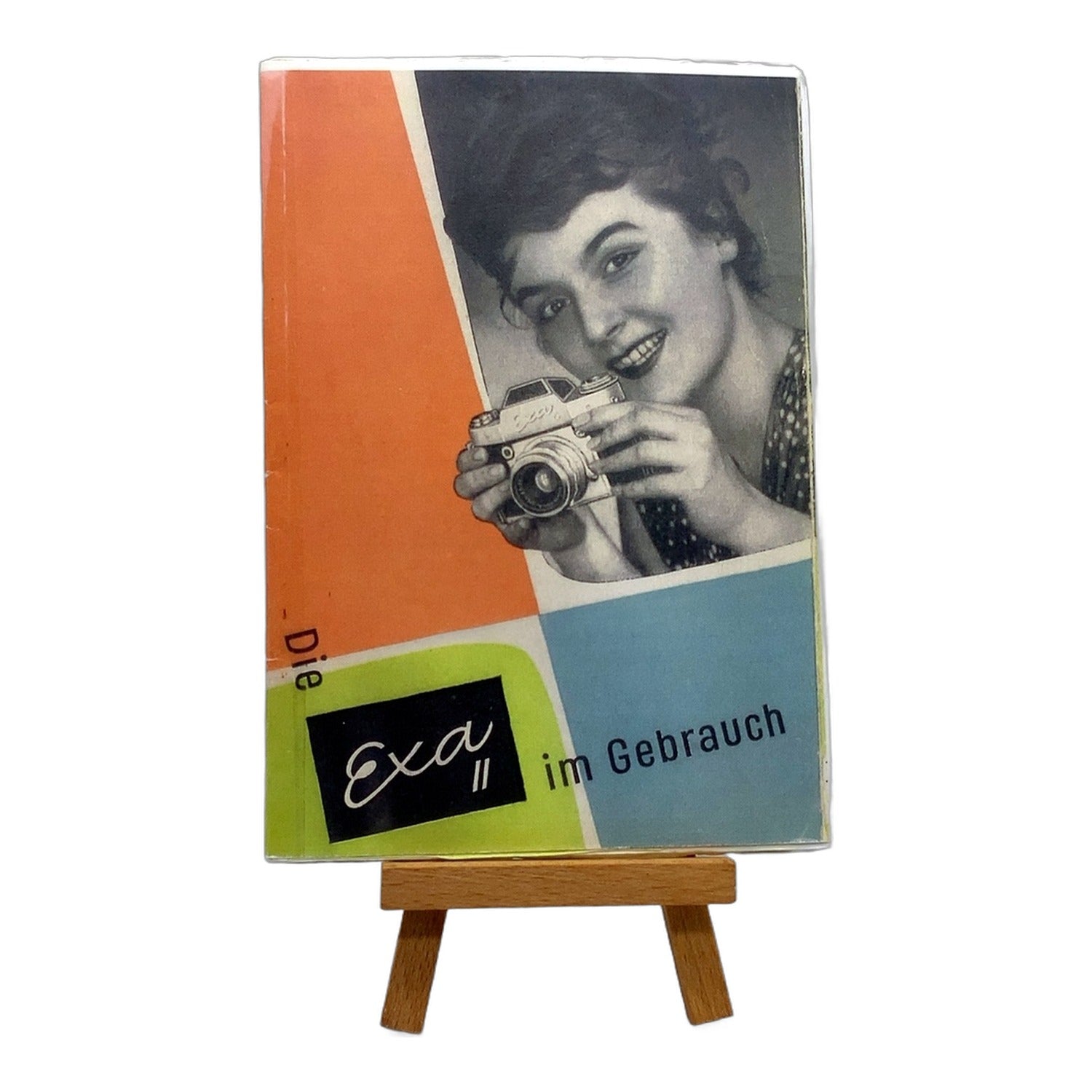 Exakta Exa II im Gebrauch Bedienungsanleitung User Manual Handbuch Deutsch