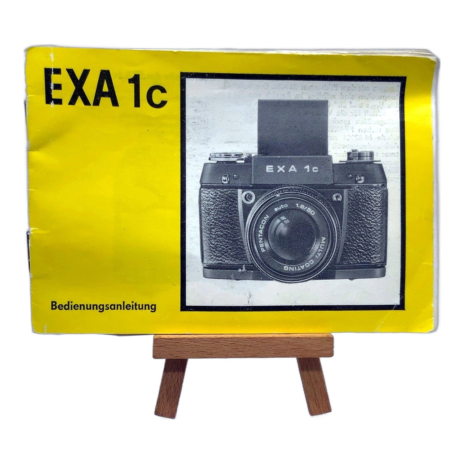 Exakta Exa 1c Ic Bedienungsanleitung User Manual Handbuch Deutsch