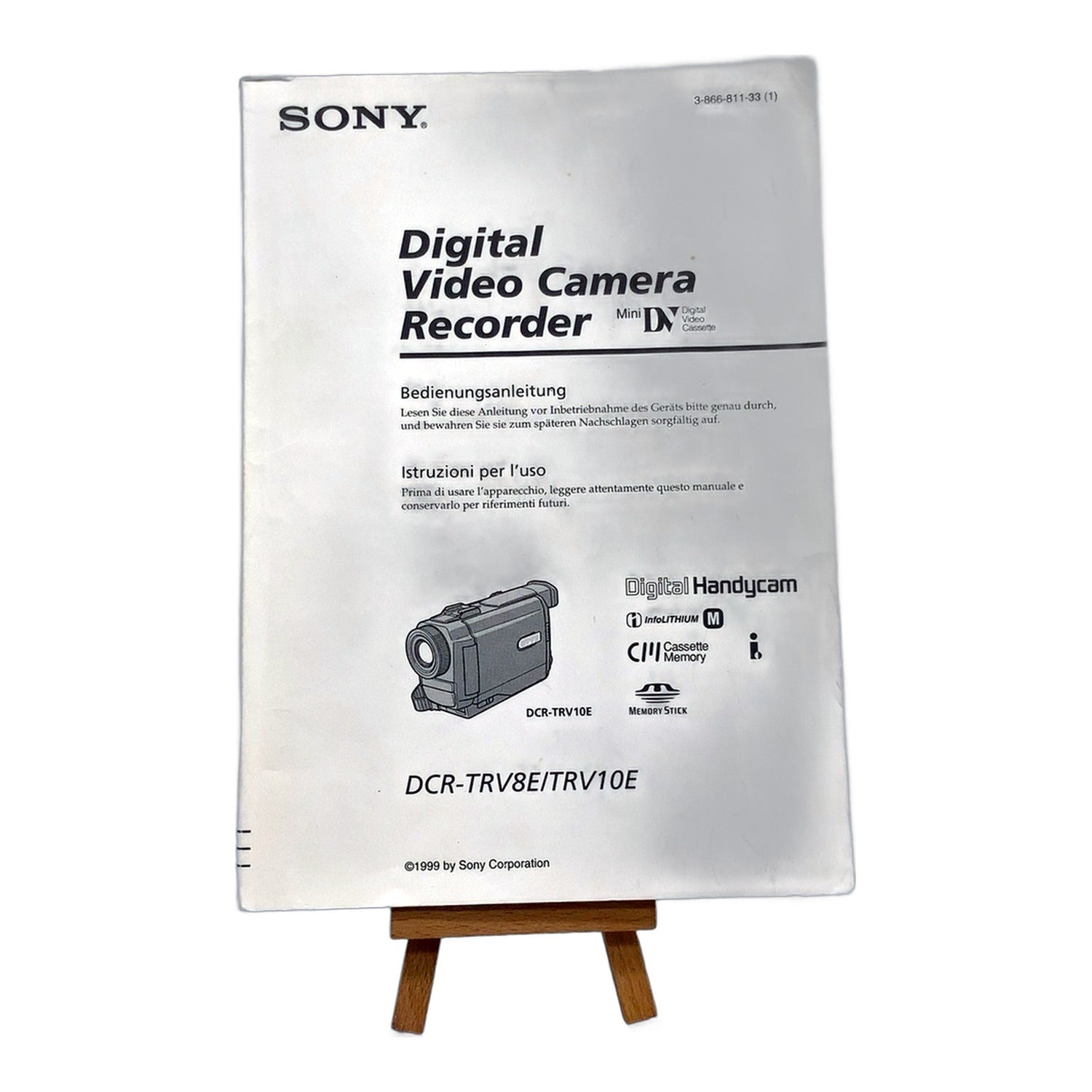 Sony DCR-TRV8E/TRV10E Bedienungsanleitung User Manual Handbuch Deutsch