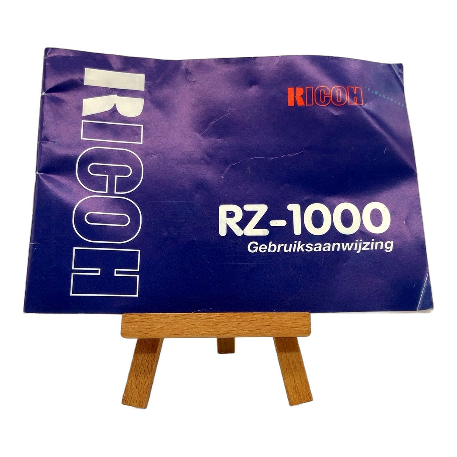 Ricoh RZ-1000 Bedienungsanleitung User Manual Handbuch Niederländisch