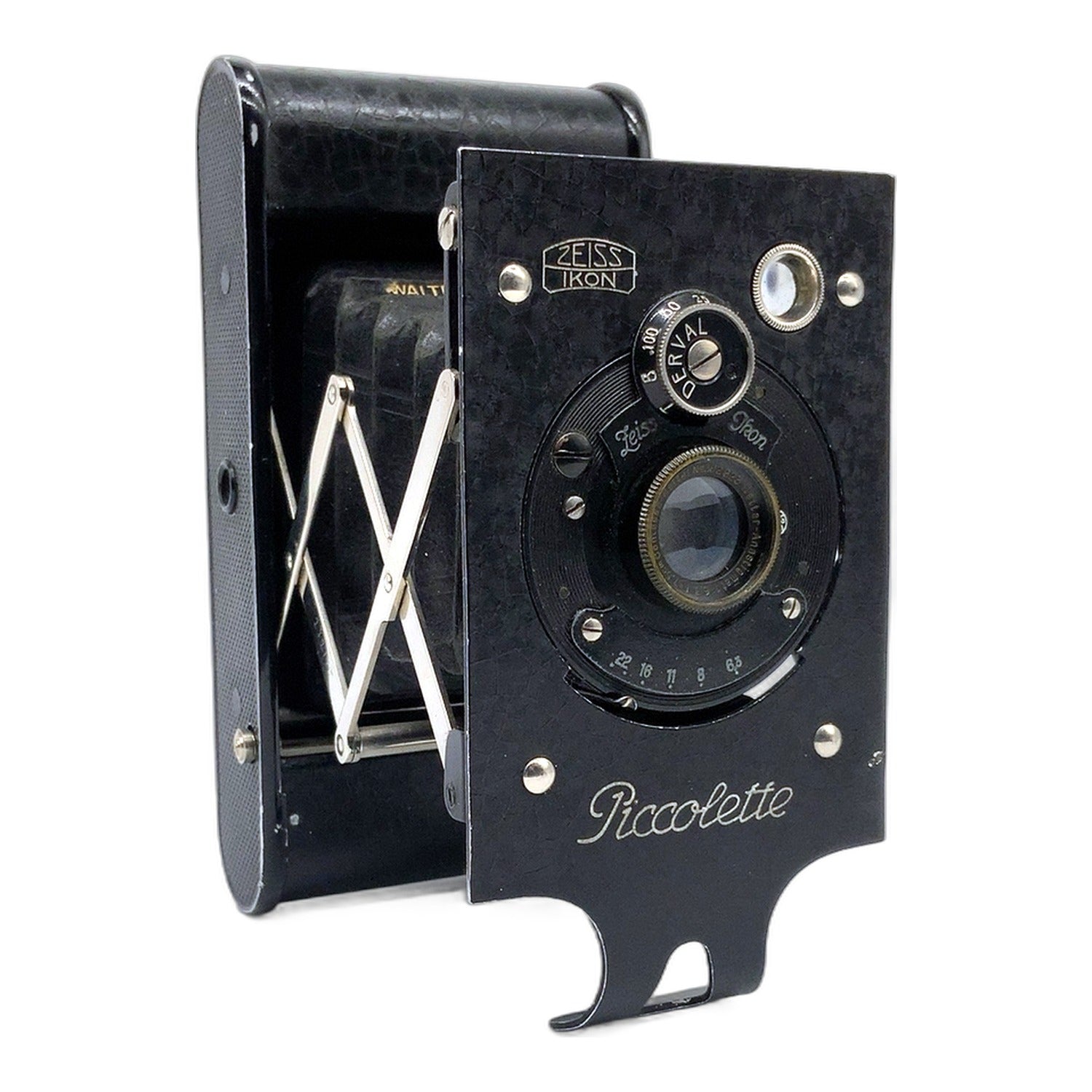 Zeiss Ikon Piccolette Klappkamera Contessa-Nettel Nettar-Anastigmat 7,5cm 1:6.3