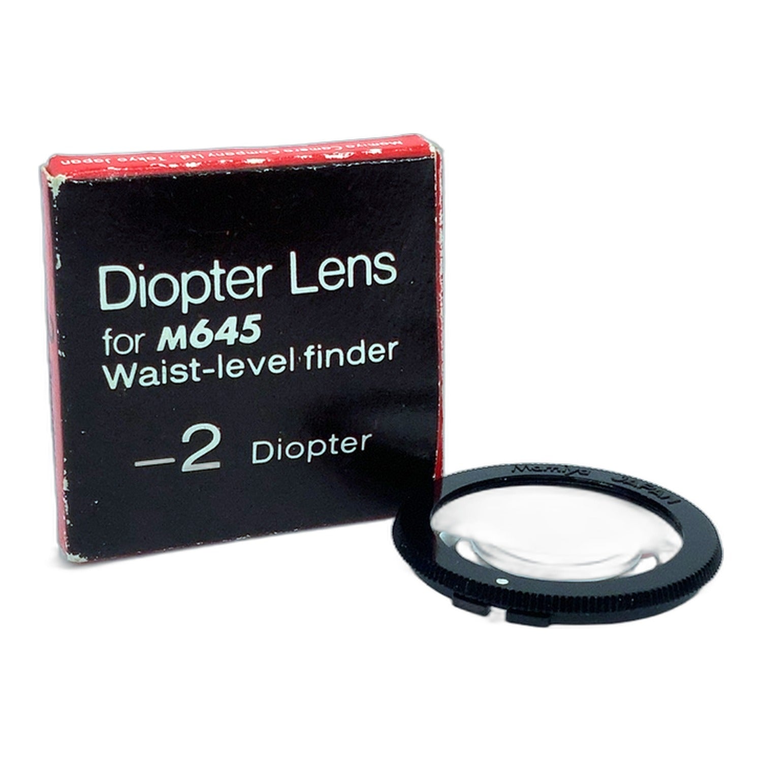 Mamiya Diopter Lens -2 Dioptrienlinse für M645 waist level finder Kamerazubehör