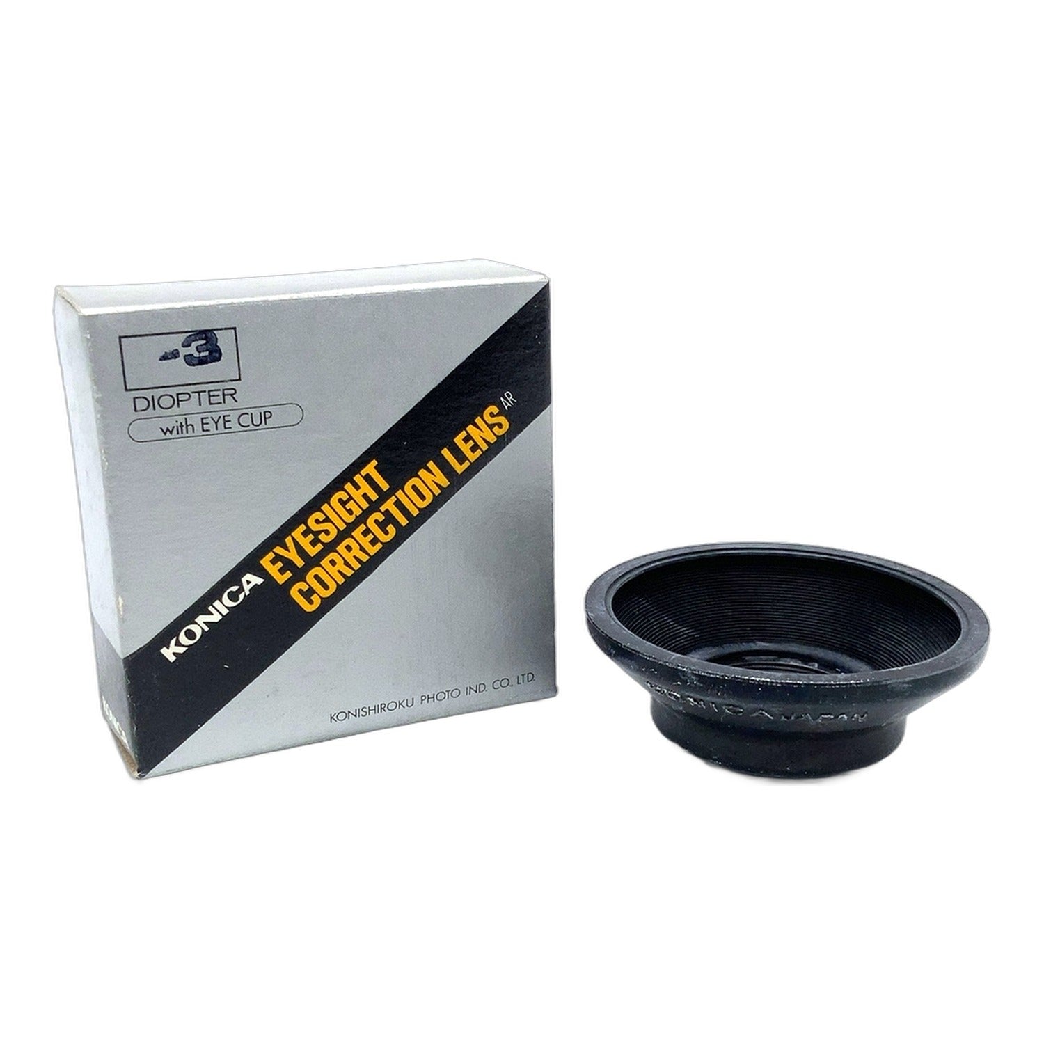 Konica Eyesight Correction -3 Dioptrienlinse Autoreflex A T2 T3 + Augenmuschel